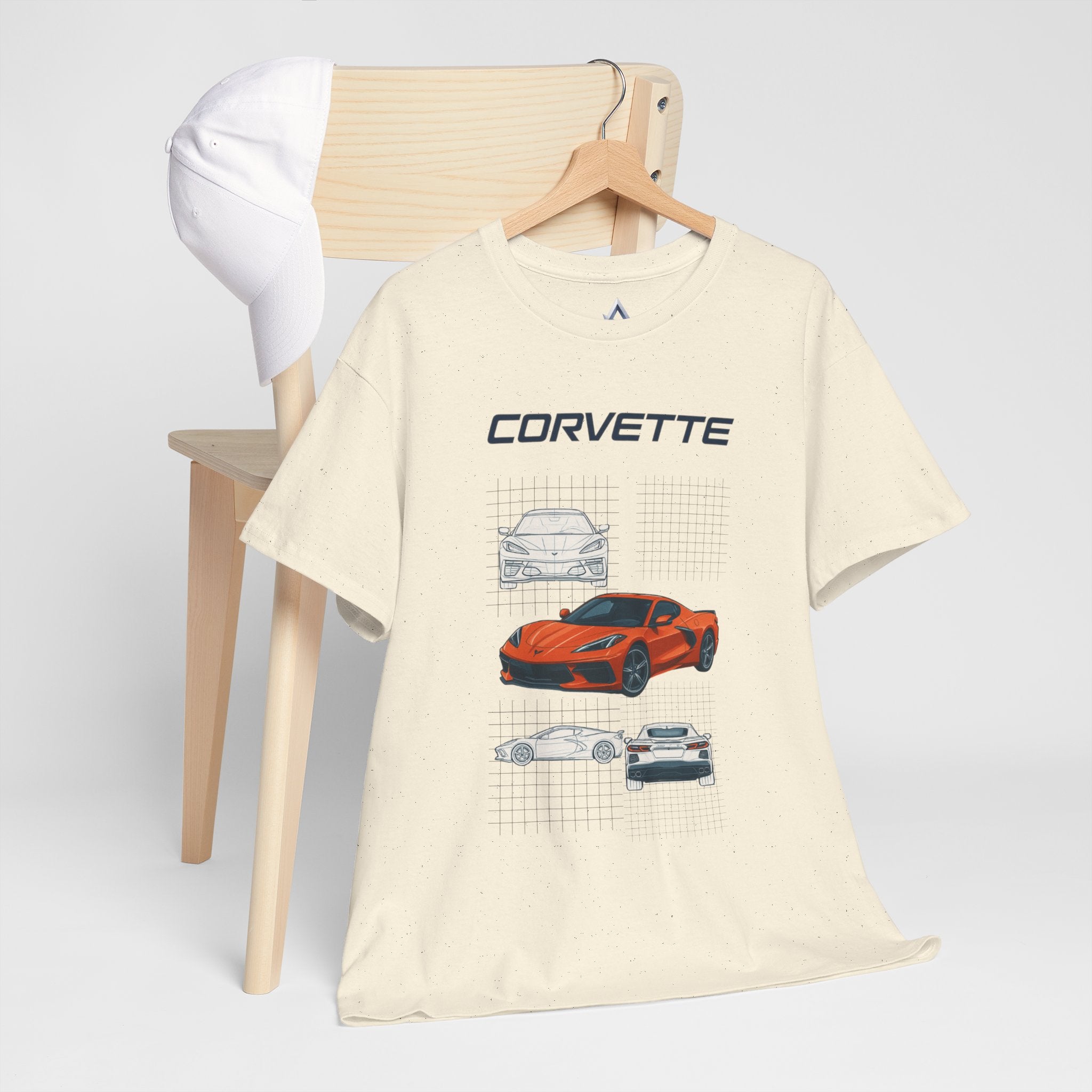 Corvette Enthusiast Heavy Cotton Tee