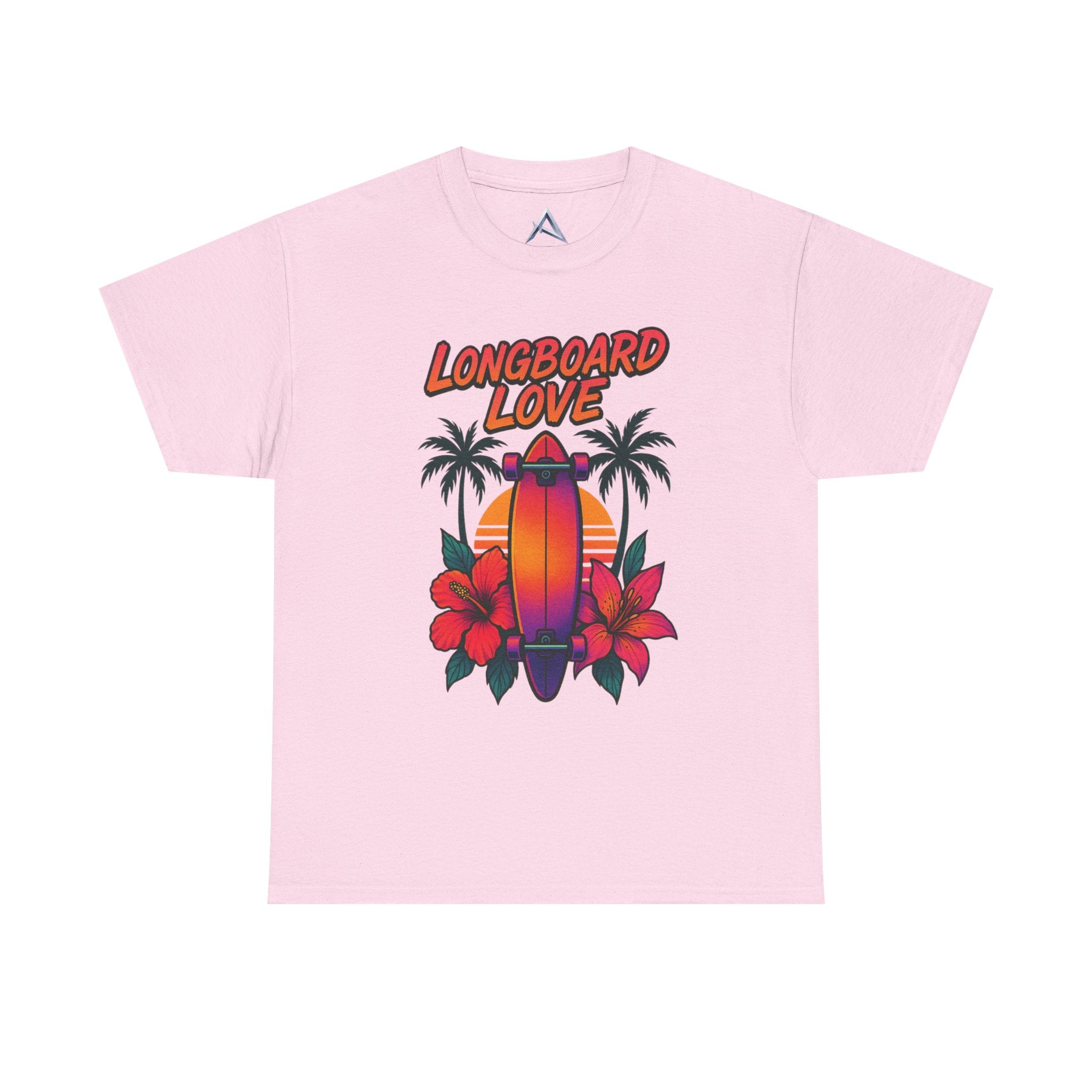 Longboard Love Unisex Heavy Cotton Tee