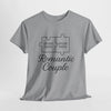 Romantic Couple Puzzle Custom Heavy Cotton Tee