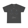 Libra Constellation Unisex Heavy Cotton Tee