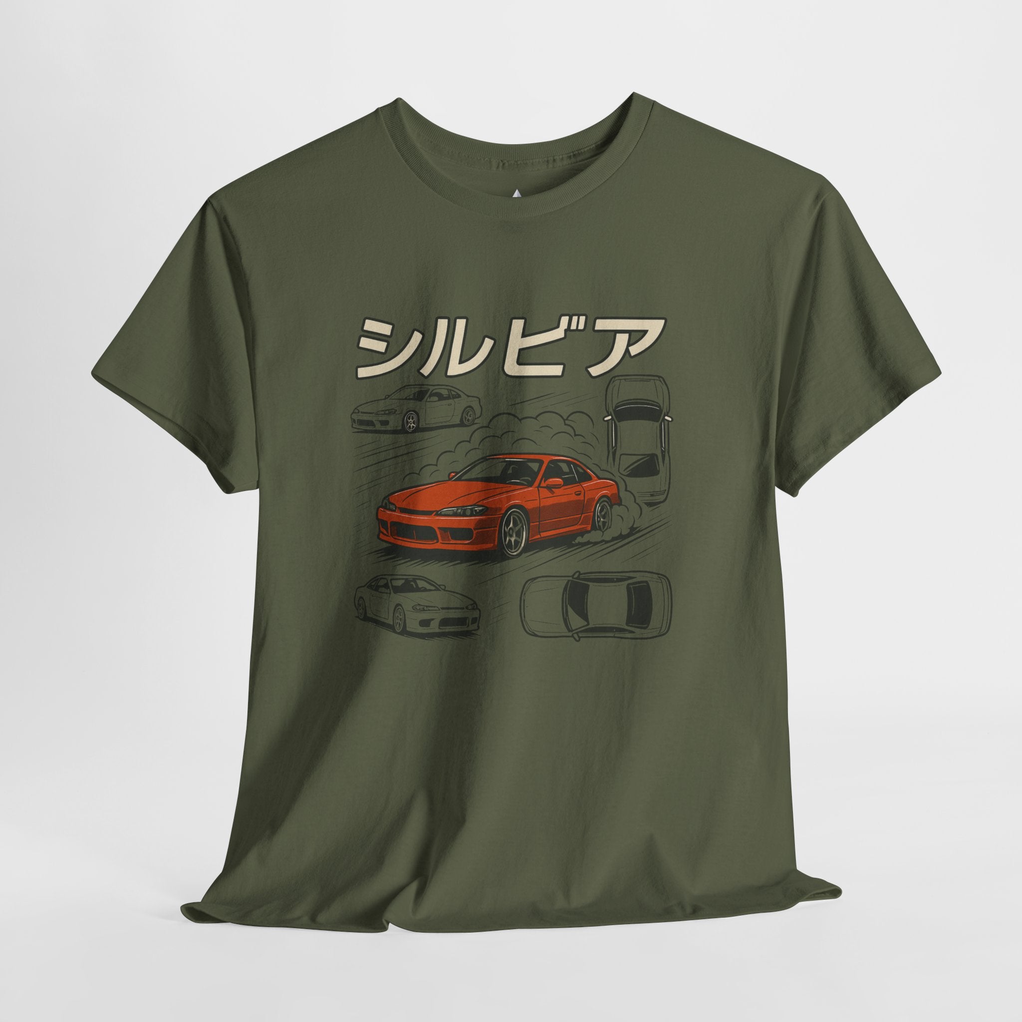 Stylish Car Graphic Unisex Heavy Cotton Tee