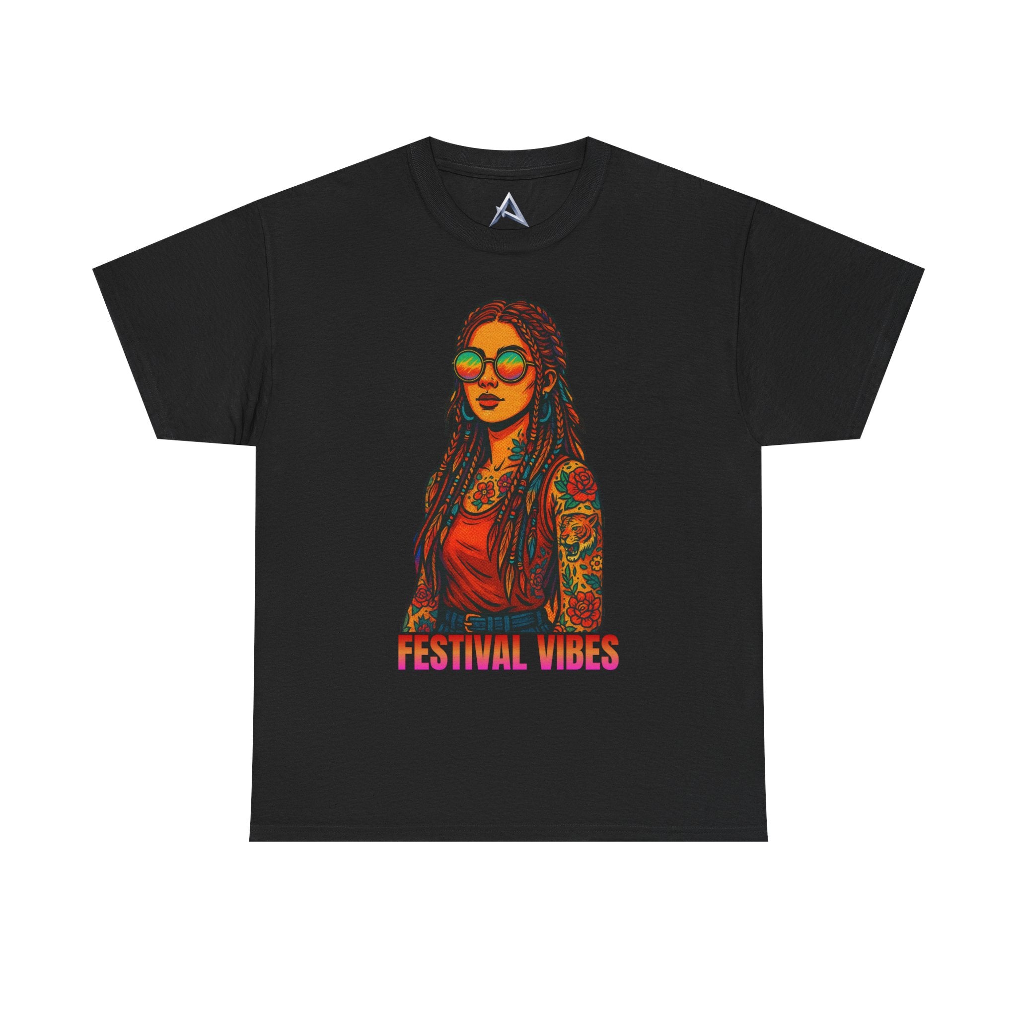 Festival Vibes Unisex Heavy Cotton Tee