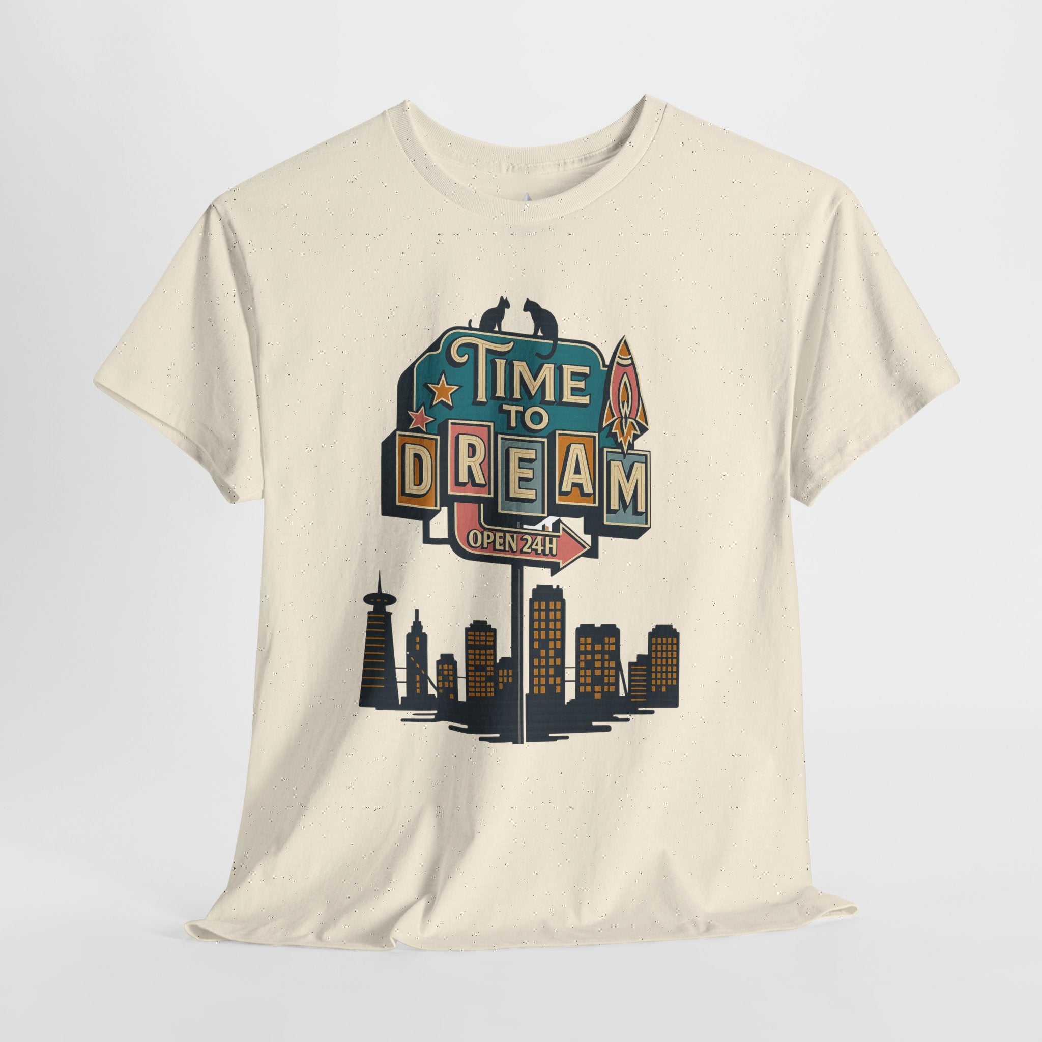 Dream Town Unisex Heavy Cotton Tee