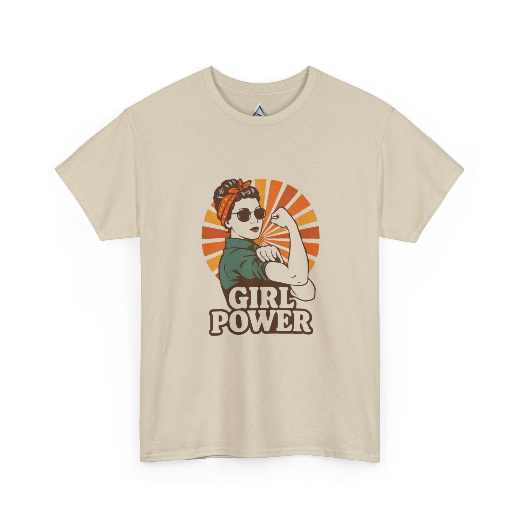 Empowering Girl Power Heavy Cotton Tee