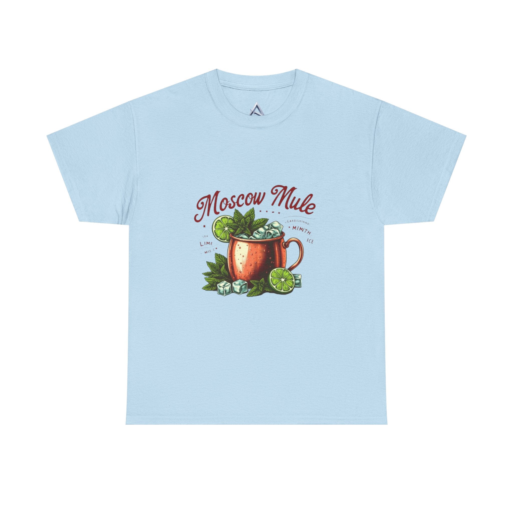Moscow Mule Cocktail Unisex Heavy Cotton Tee
