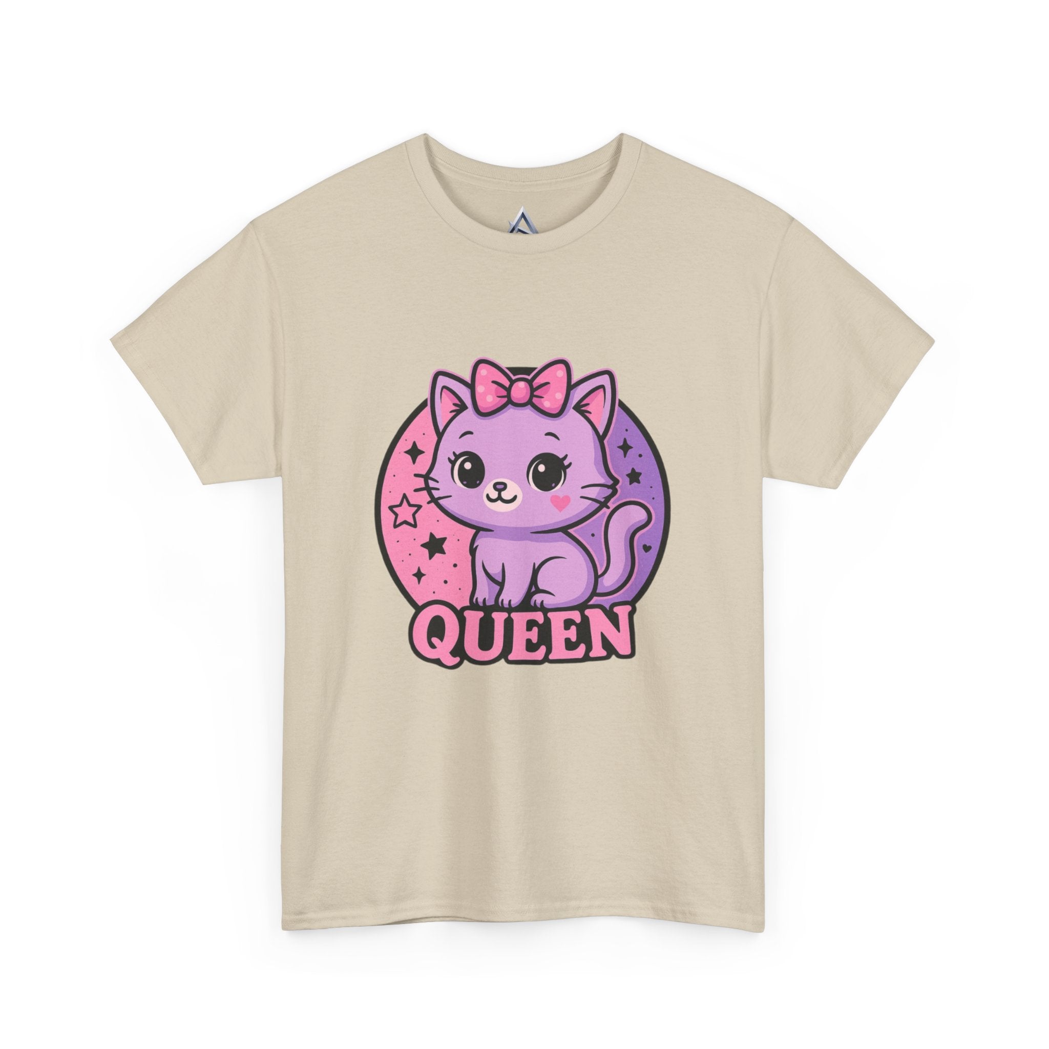 Cute Cat Queen Unisex Heavy Cotton Tee