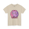 Cute Cat Queen Unisex Heavy Cotton Tee