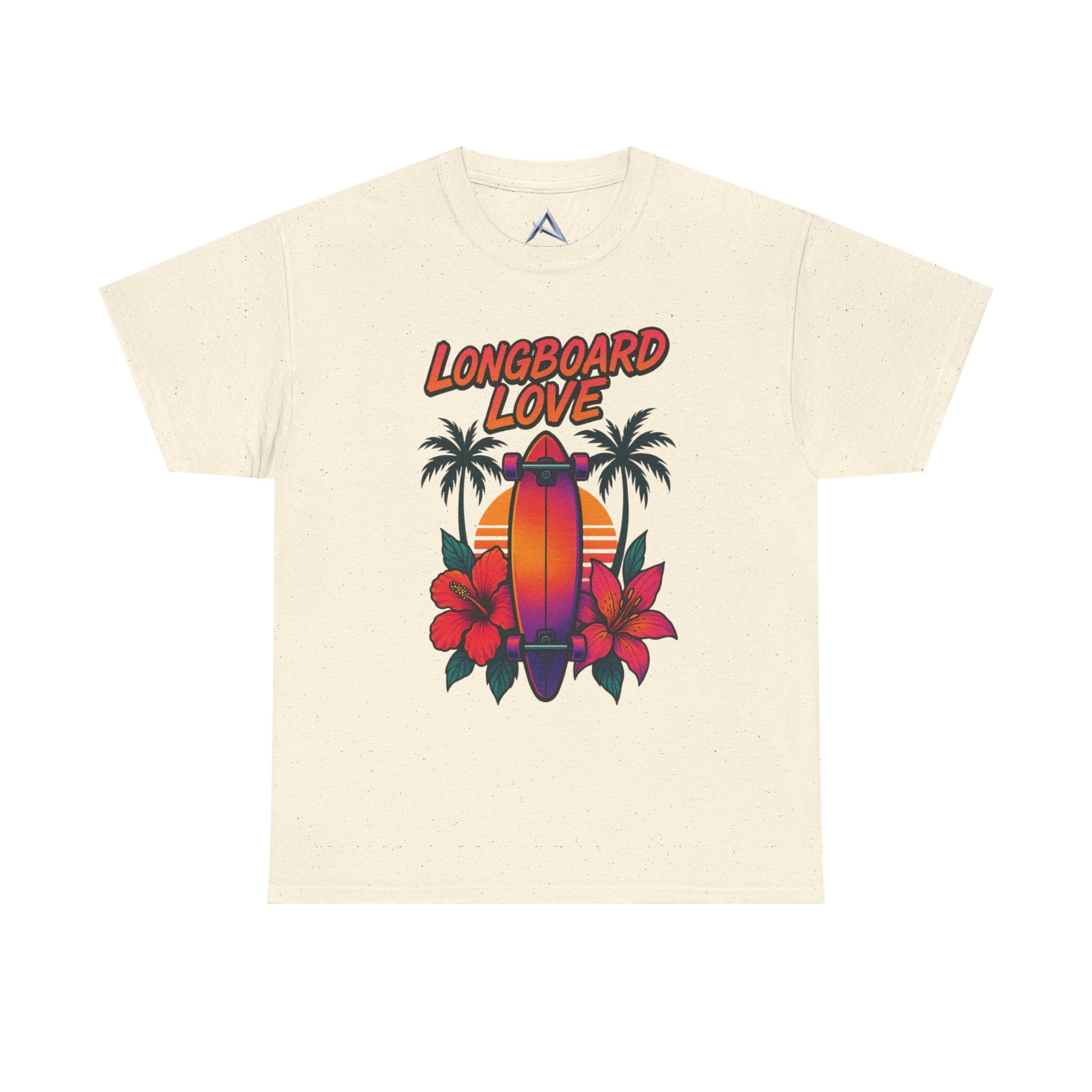 Longboard Love Unisex Heavy Cotton Tee