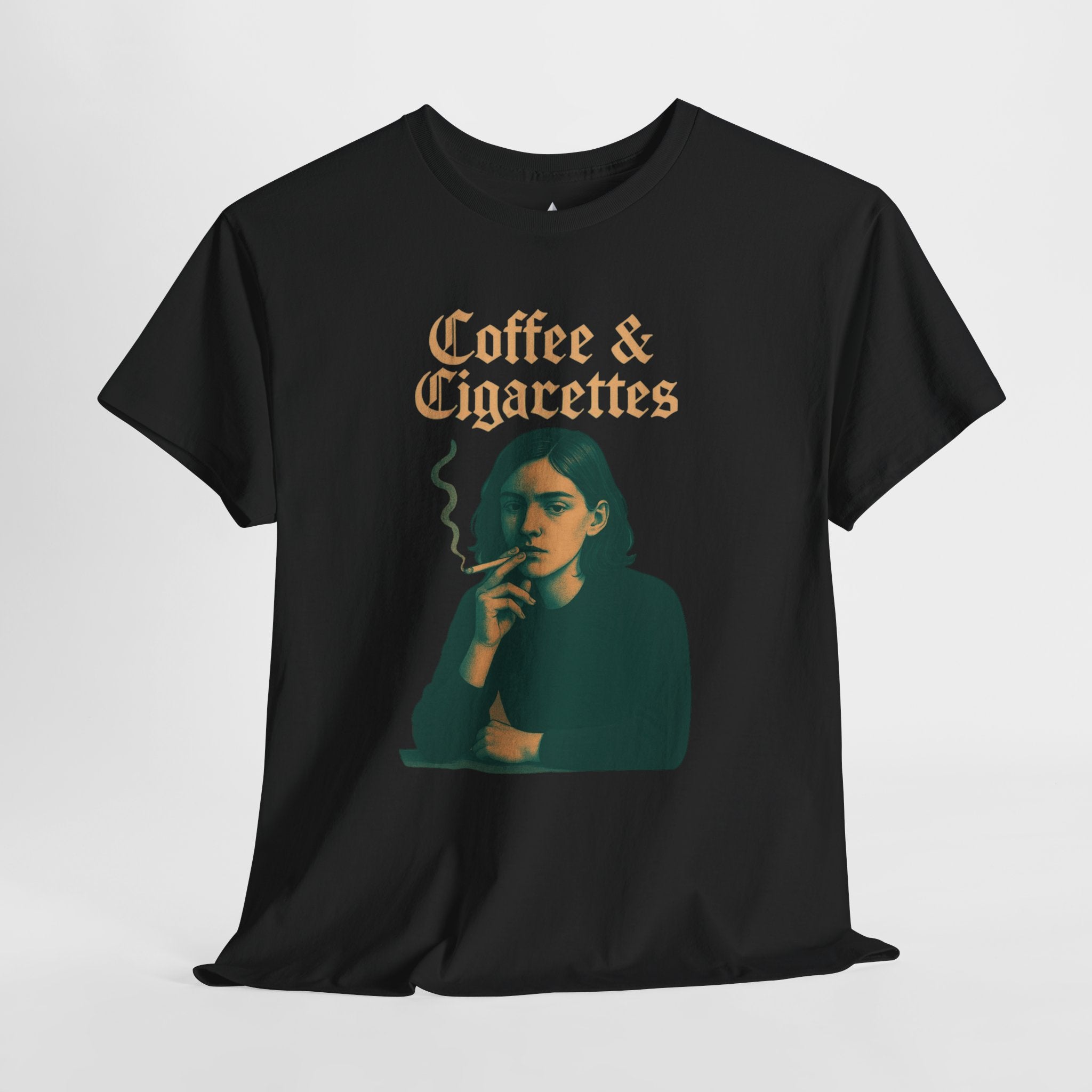 Chic Coffee & Cigarettes Heavy Cotton Tee
