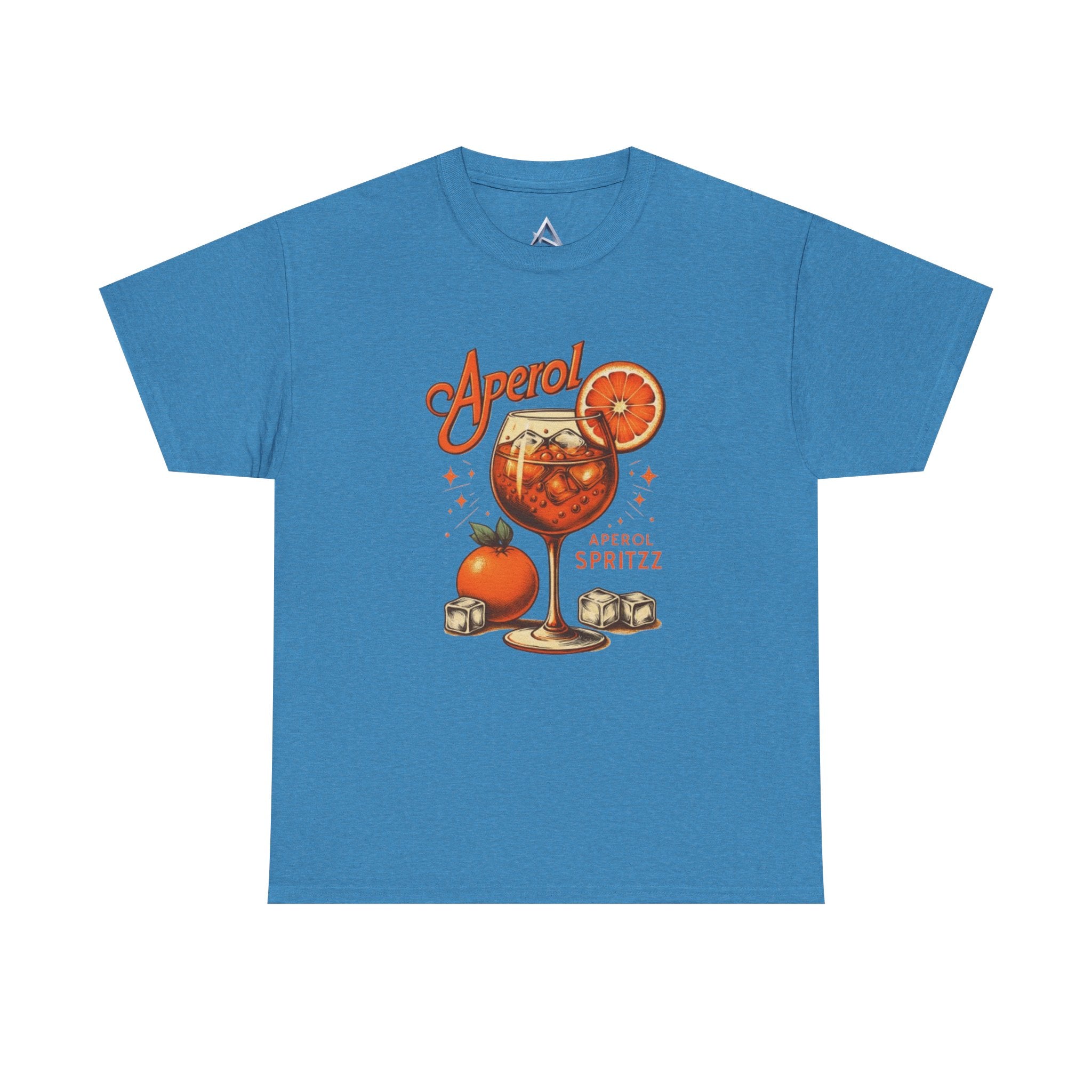 Aperol Spritz Cocktail Unisex Heavy Cotton Tee