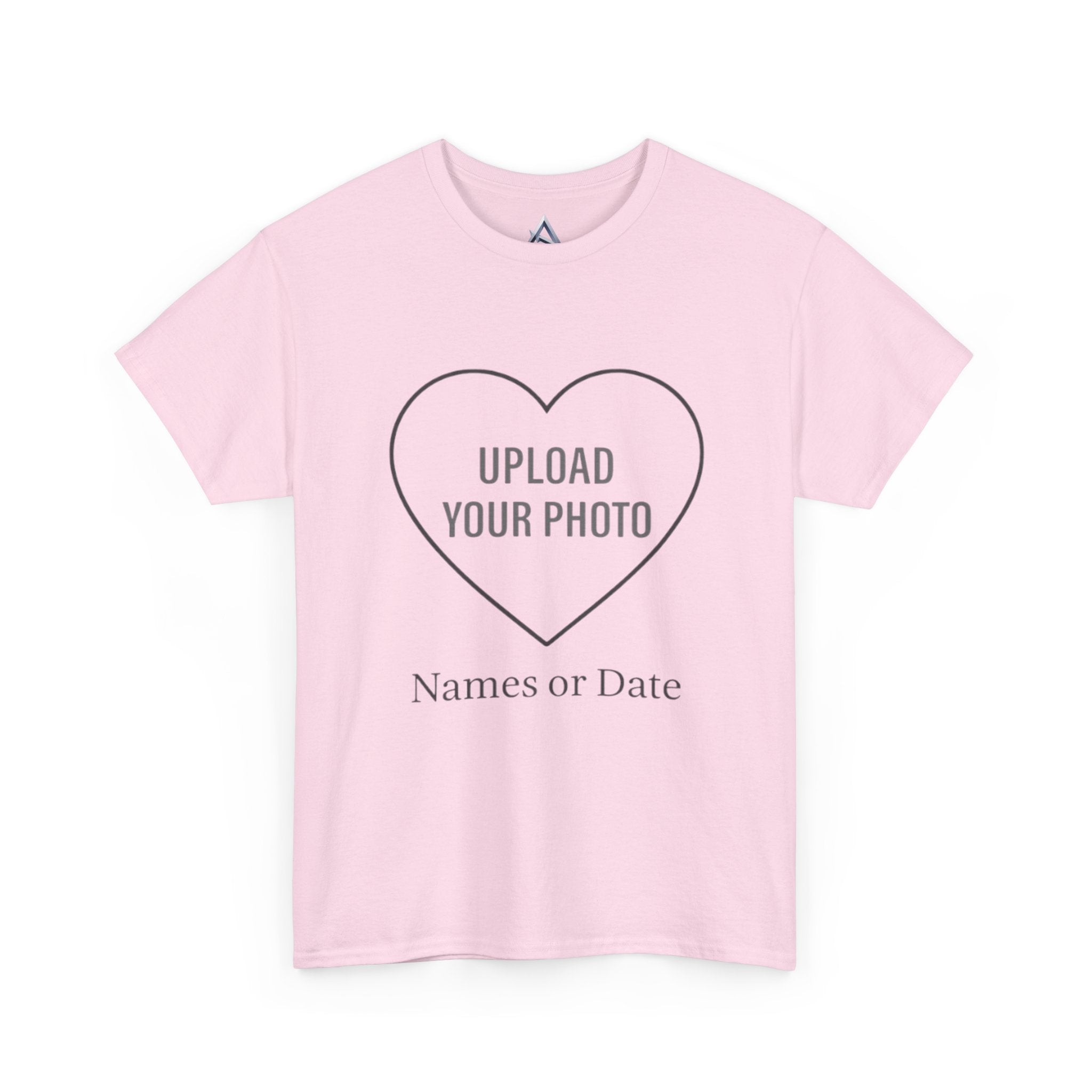 Photo Heart Custom - Heavy Cotton Tee