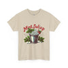 Mint Julep Cocktail Unisex Heavy Cotton Tee