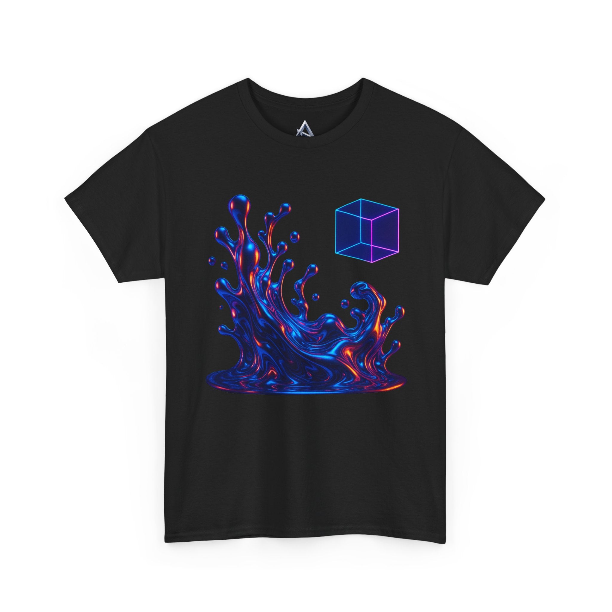 Vibrant Splash Art Unisex Heavy Cotton Tee