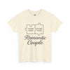 Romantic Couple Puzzle Custom Heavy Cotton Tee