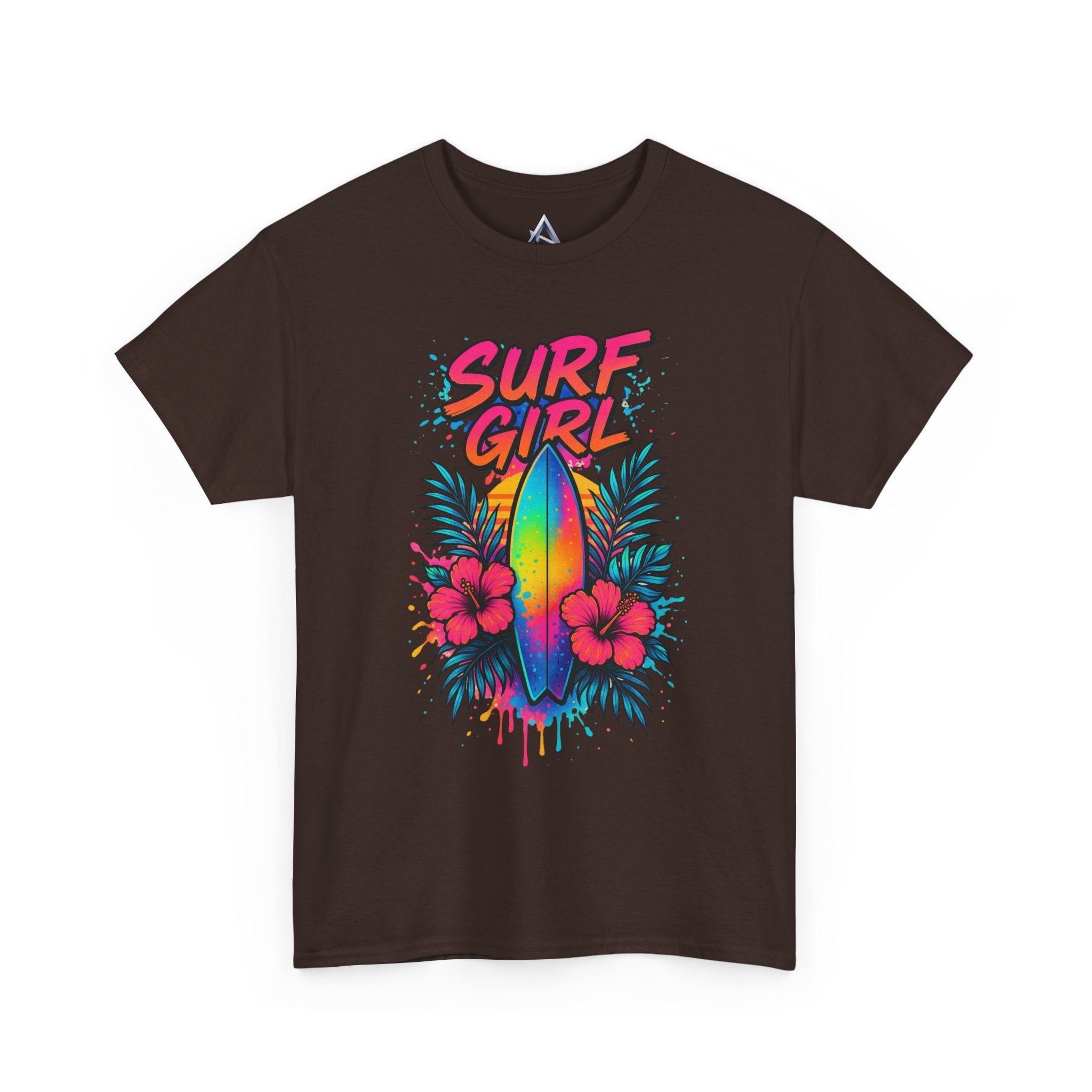 Surf Girl Vintage Heavy Cotton Tee