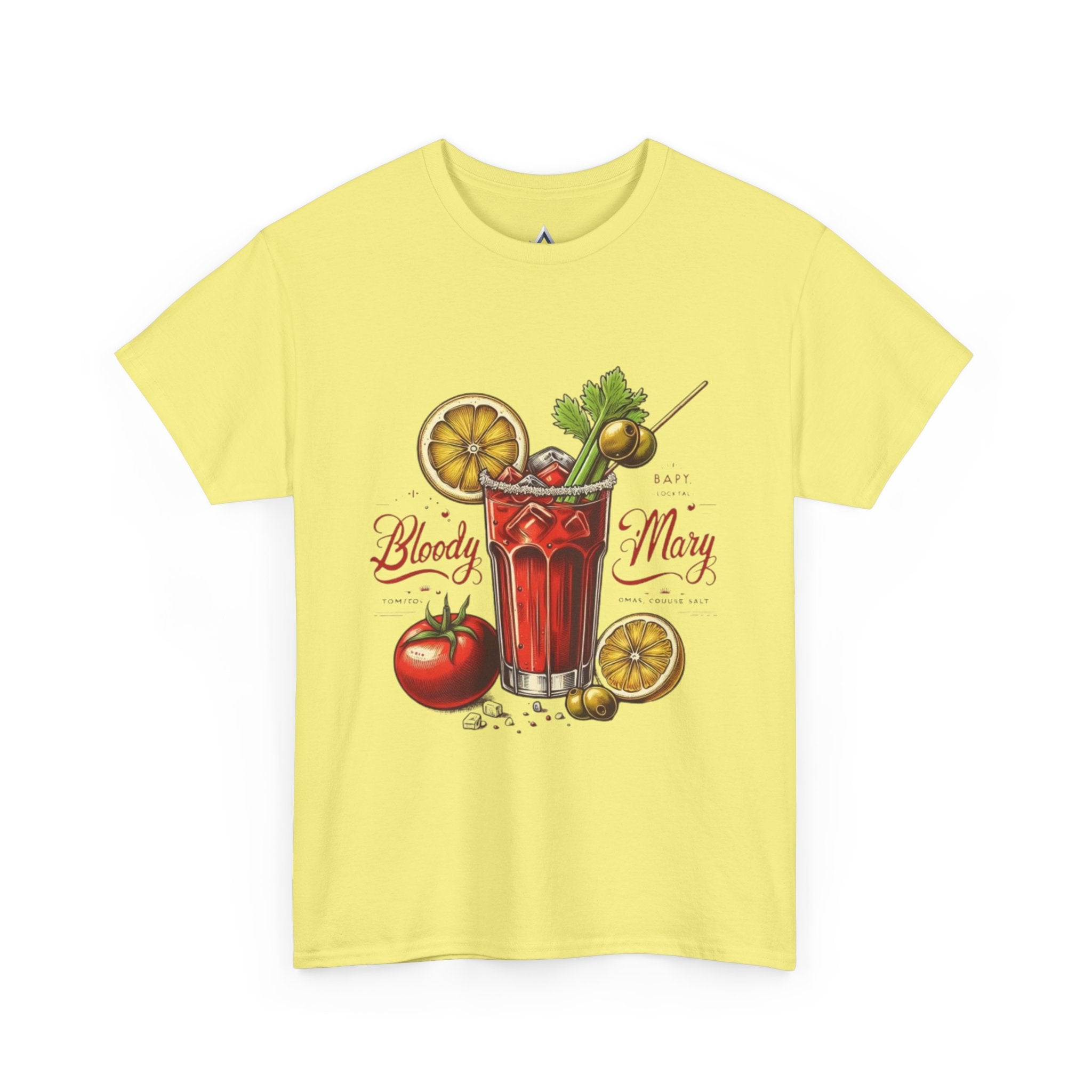 Bloody Mary Cocktail Unisex Heavy Cotton Tee