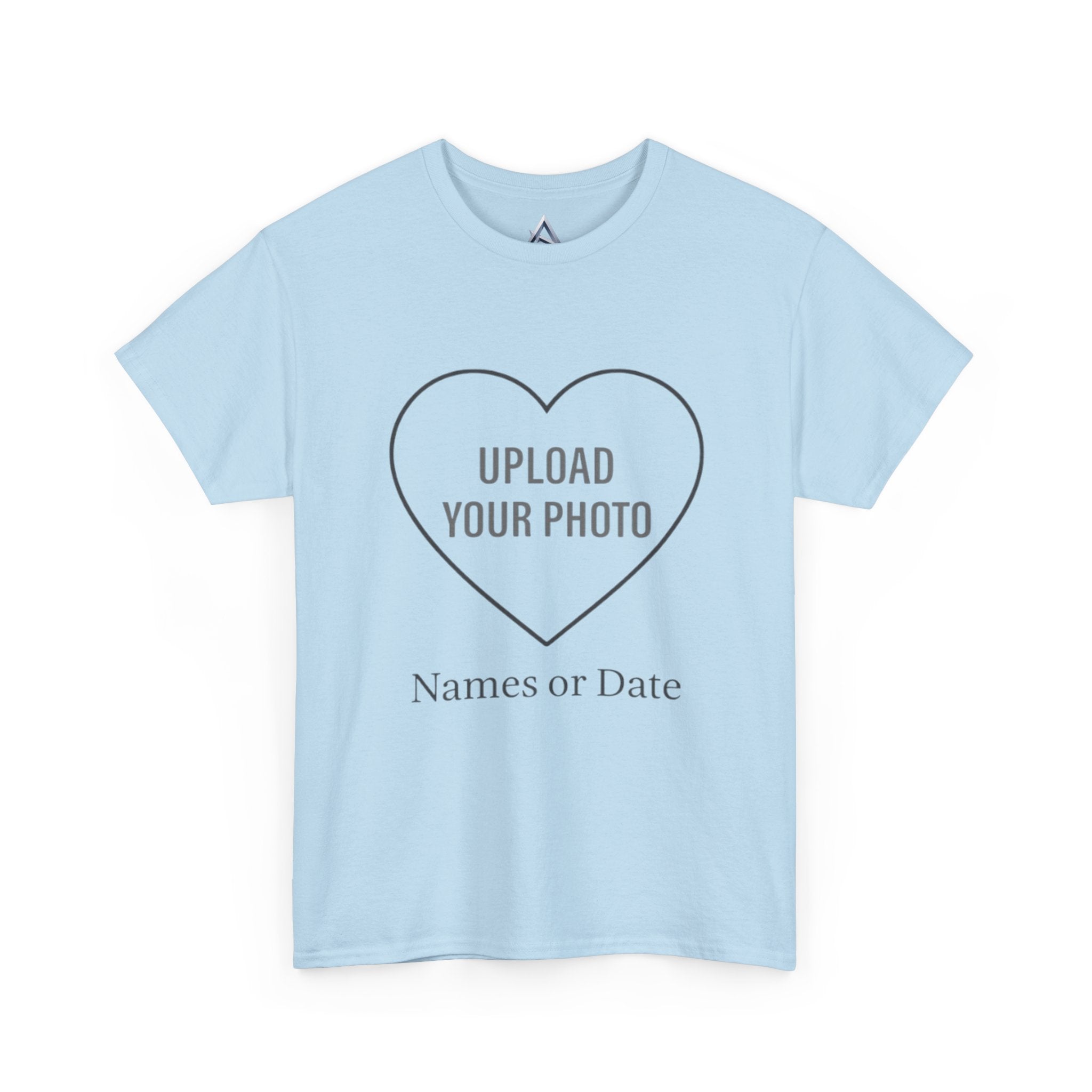 Photo Heart Custom - Heavy Cotton Tee