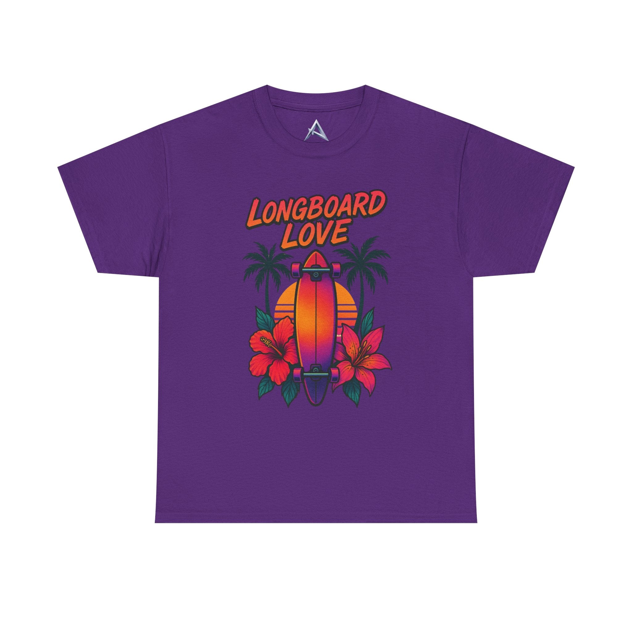 Longboard Love Unisex Heavy Cotton Tee