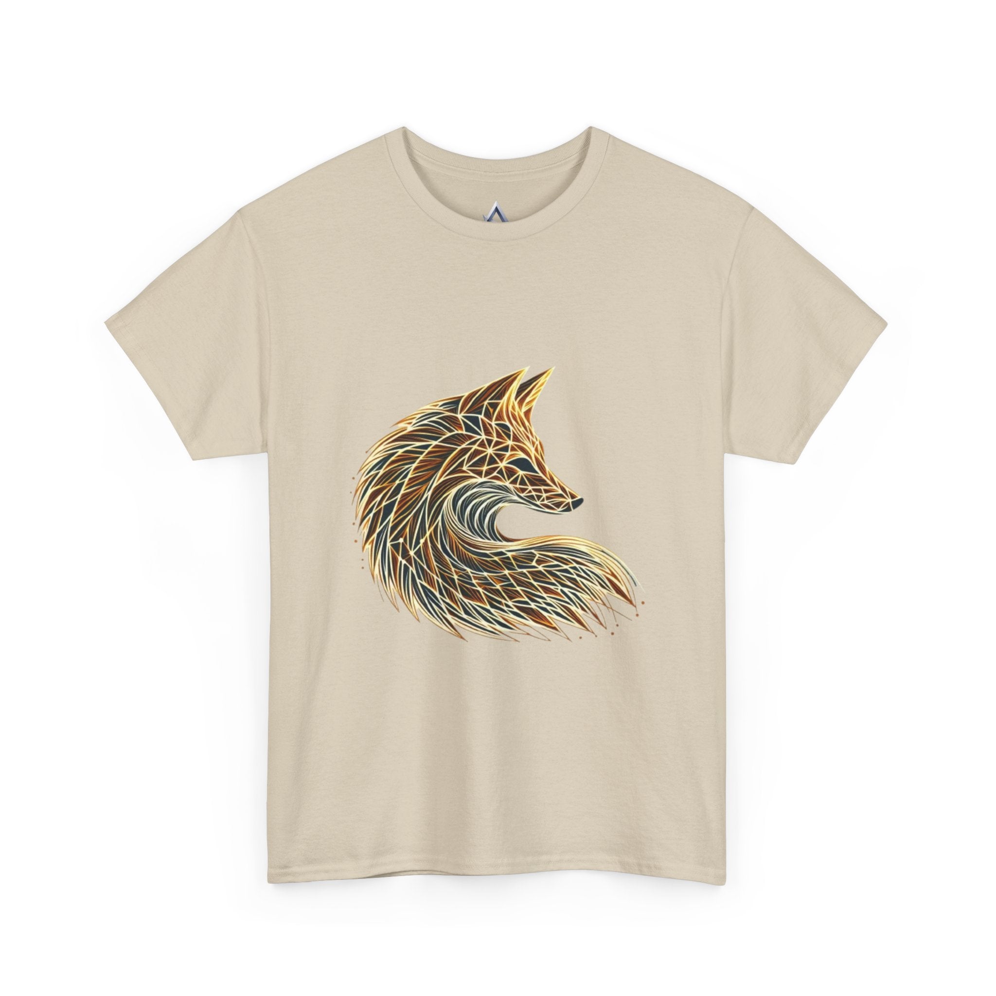 Natural Wolf Graphic Unisex Heavy Cotton Tee