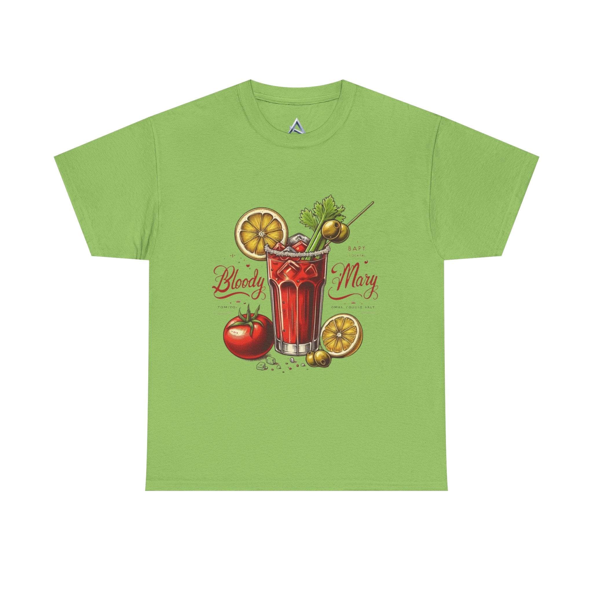 Bloody Mary Cocktail Unisex Heavy Cotton Tee