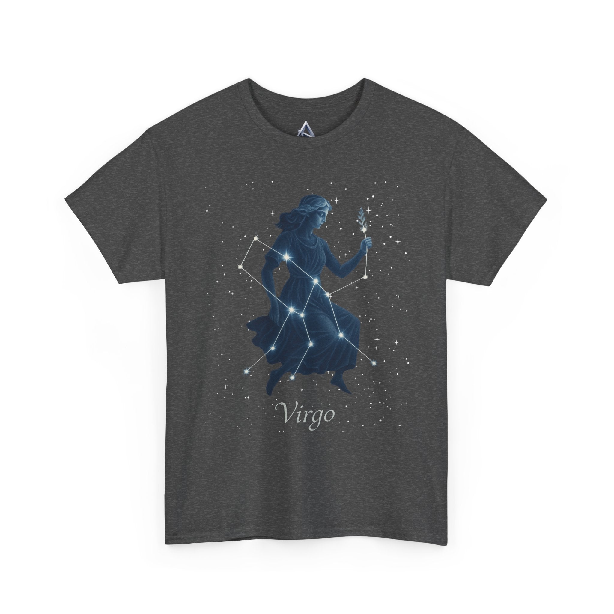 Virgo Zodiac Unisex Heavy Cotton Tee