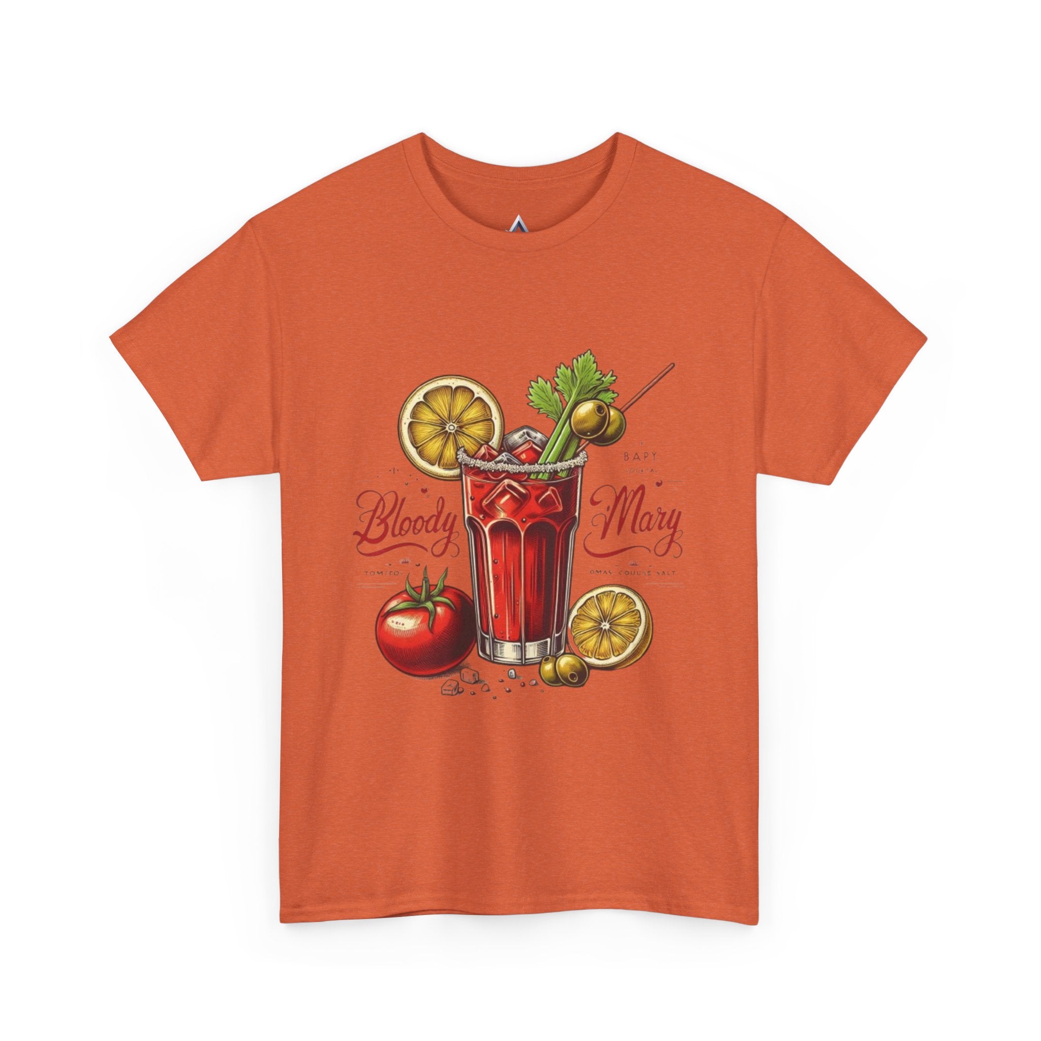 Bloody Mary Cocktail Unisex Heavy Cotton Tee