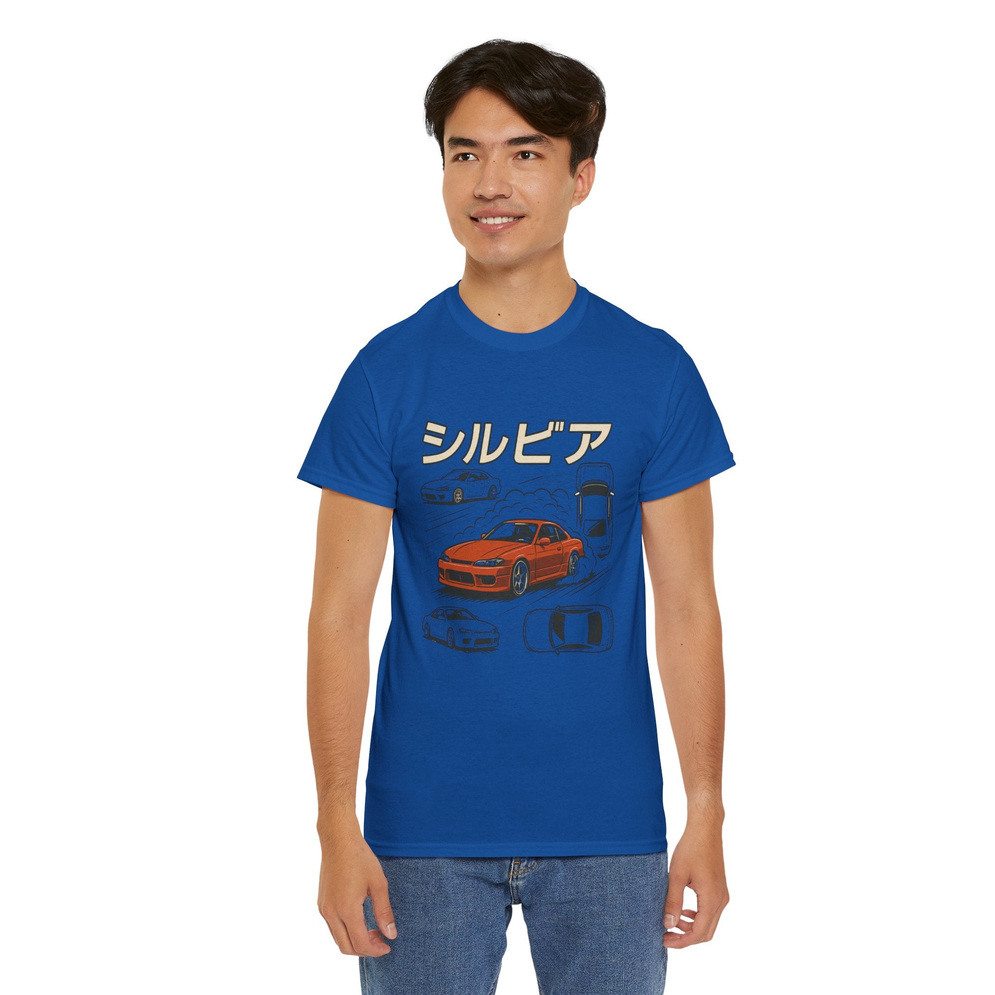 Stylish Car Graphic Unisex Heavy Cotton Tee