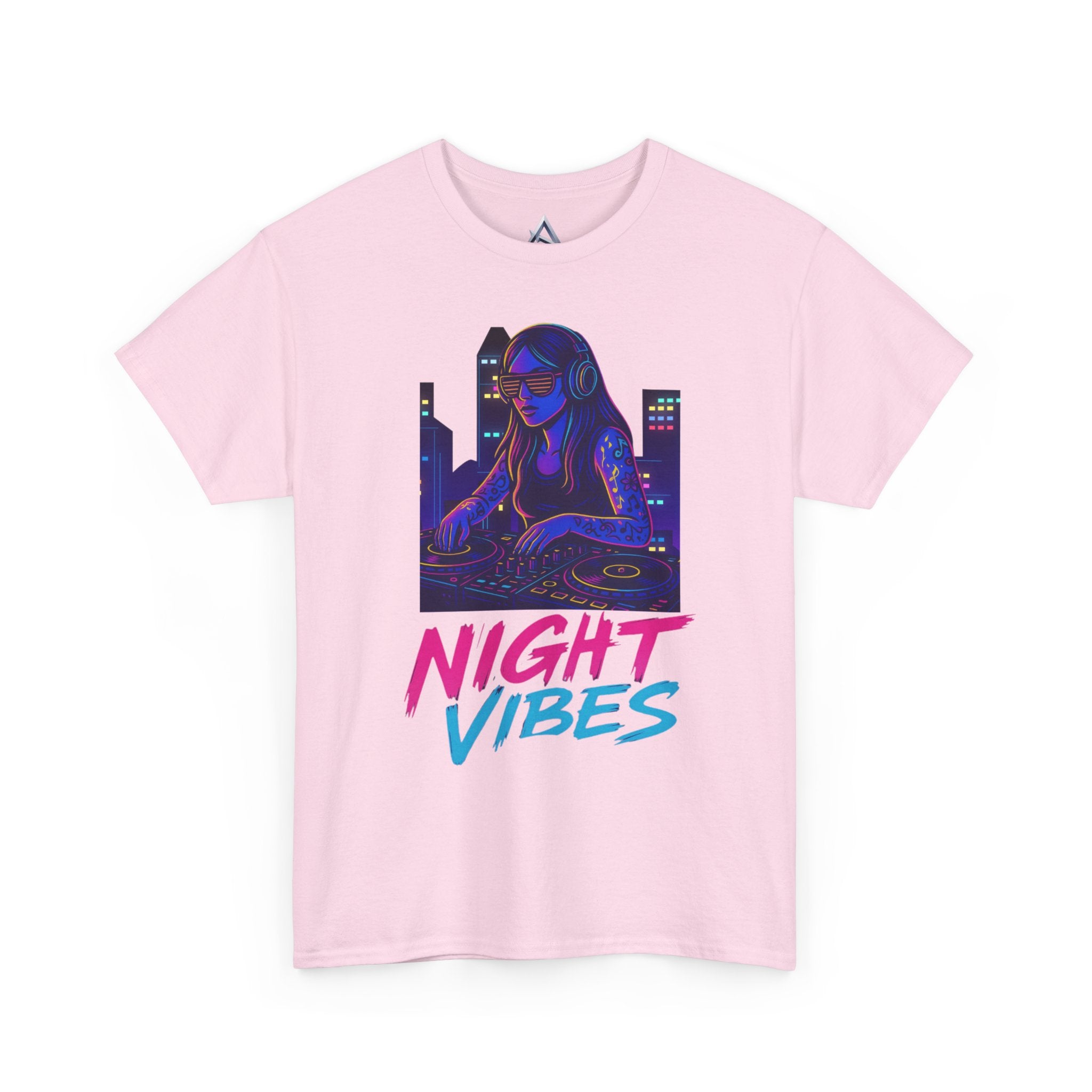 Night Vibes Unisex Heavy Cotton Tee
