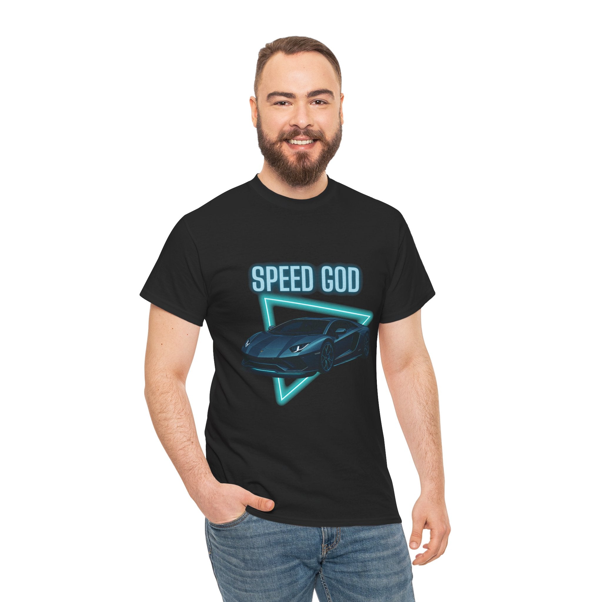 Speed God Unisex Heavy Cotton Tee