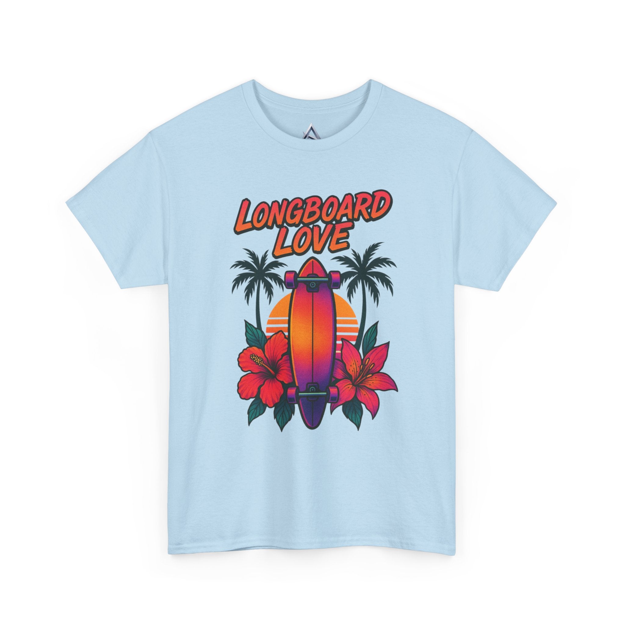 Longboard Love Unisex Heavy Cotton Tee