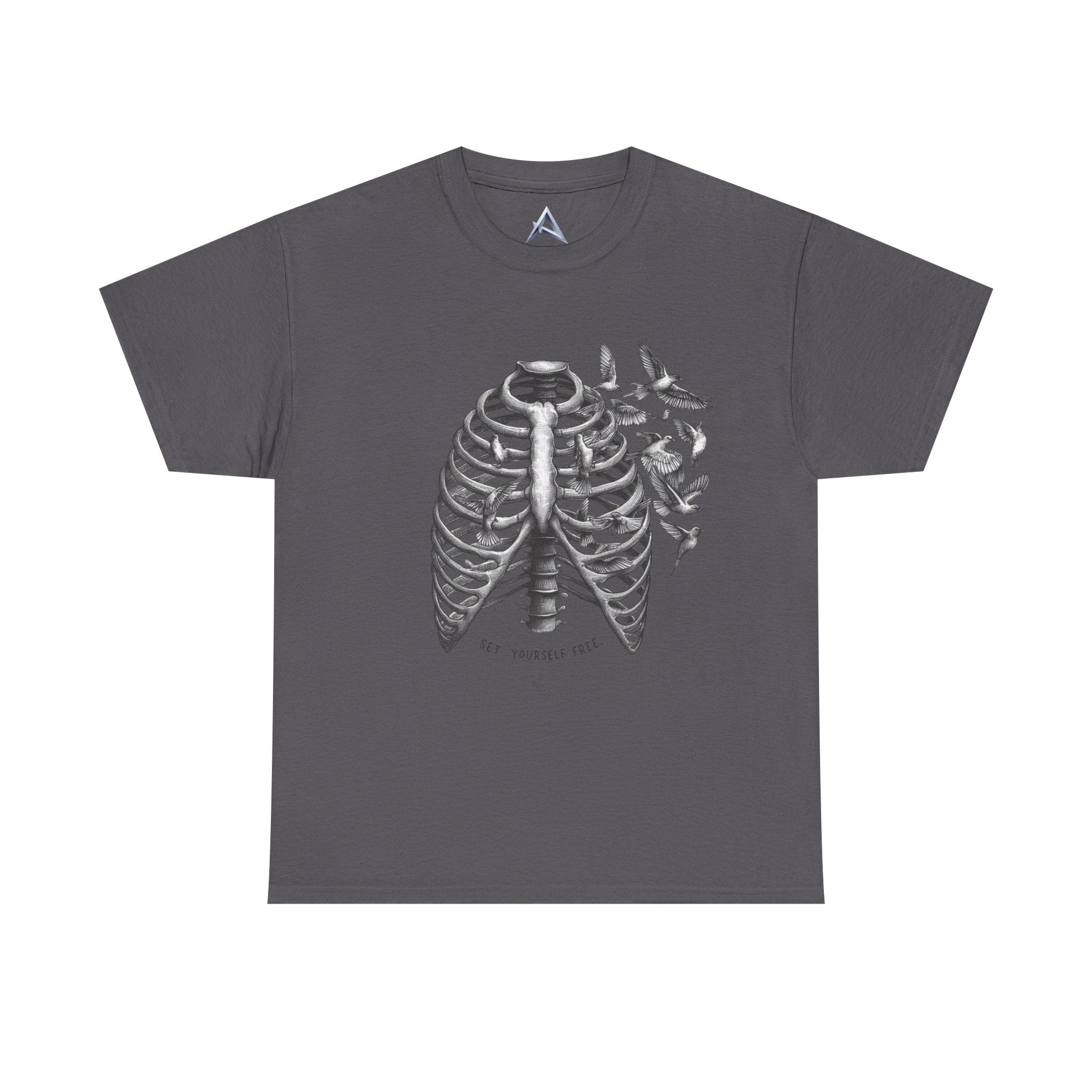 Botanical Lungs Unisex Heavy Cotton Tee