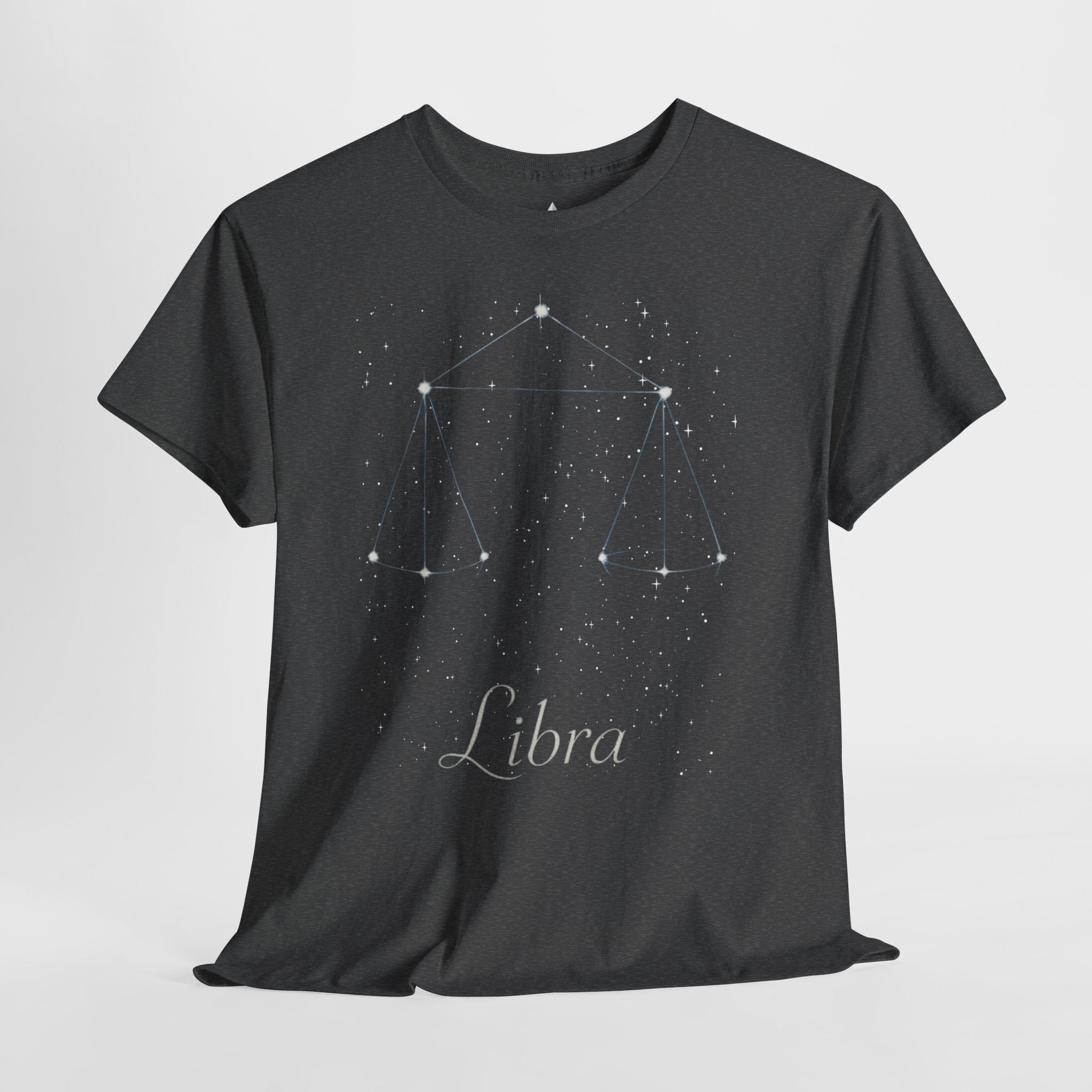 Libra Constellation Unisex Heavy Cotton Tee