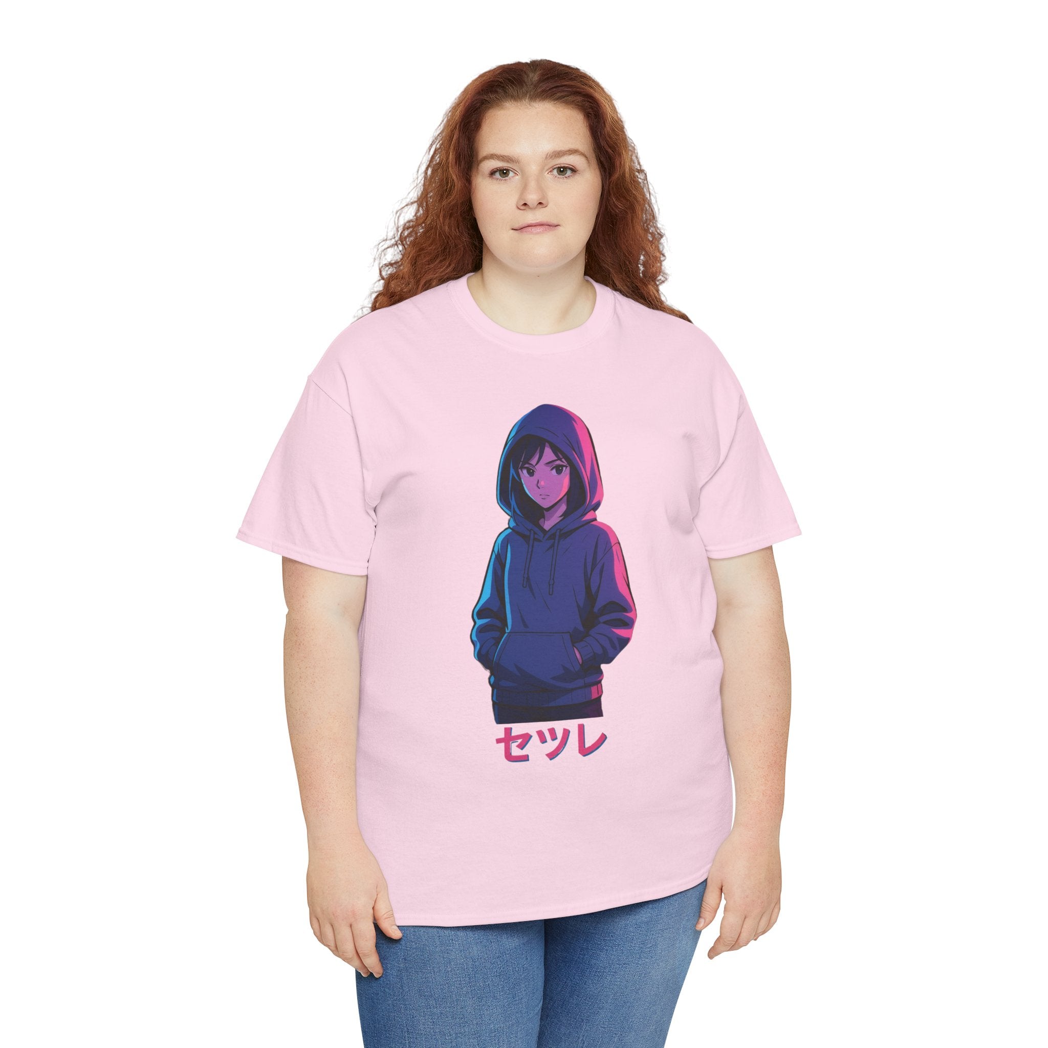 Anime-Inspired Unisex Heavy Cotton Tee