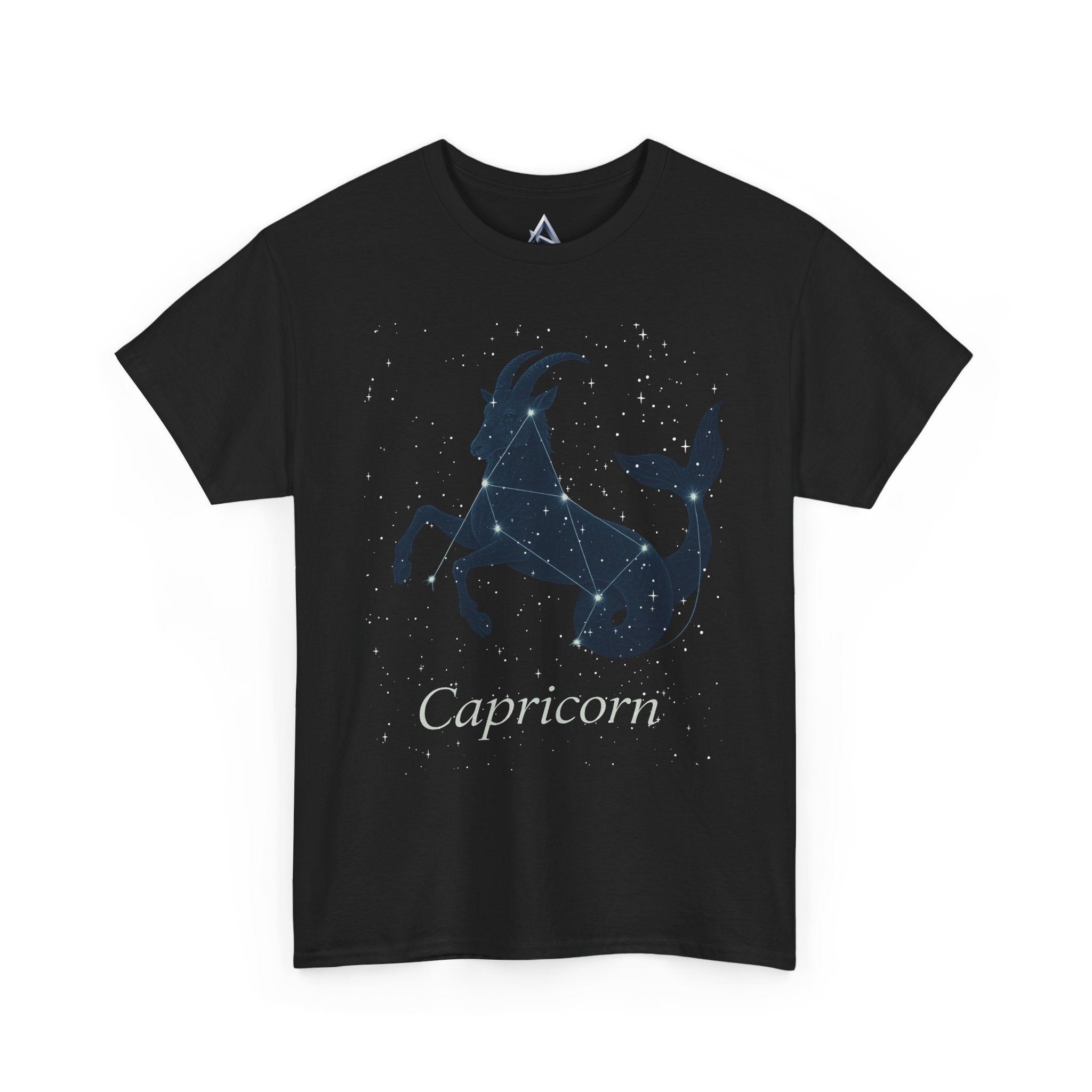 Capricorn Astrology Constellation Unisex Heavy Cotton Tee