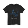 Capricorn Astrology Constellation Unisex Heavy Cotton Tee