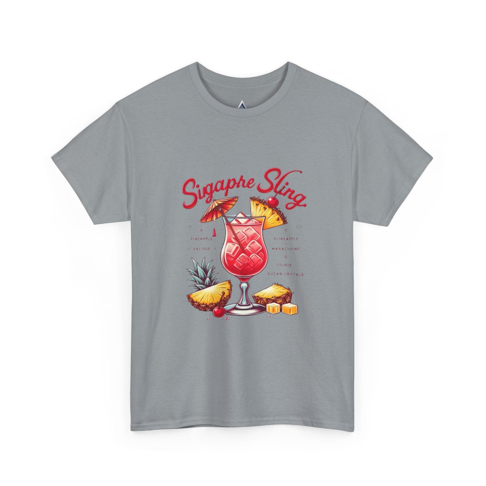 Sigapre Sling Cocktail Unisex Heavy Cotton Tee