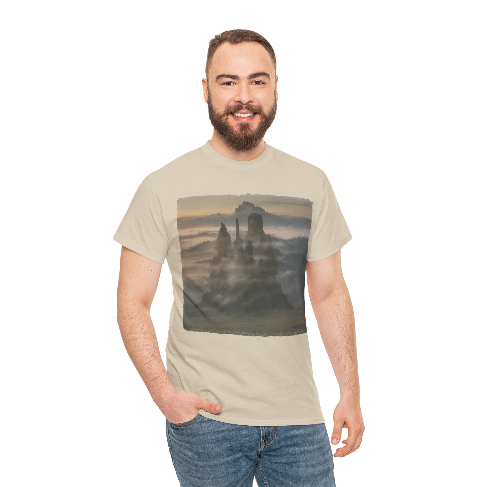 Mystical Castle Unisex Heavy Cotton Tee