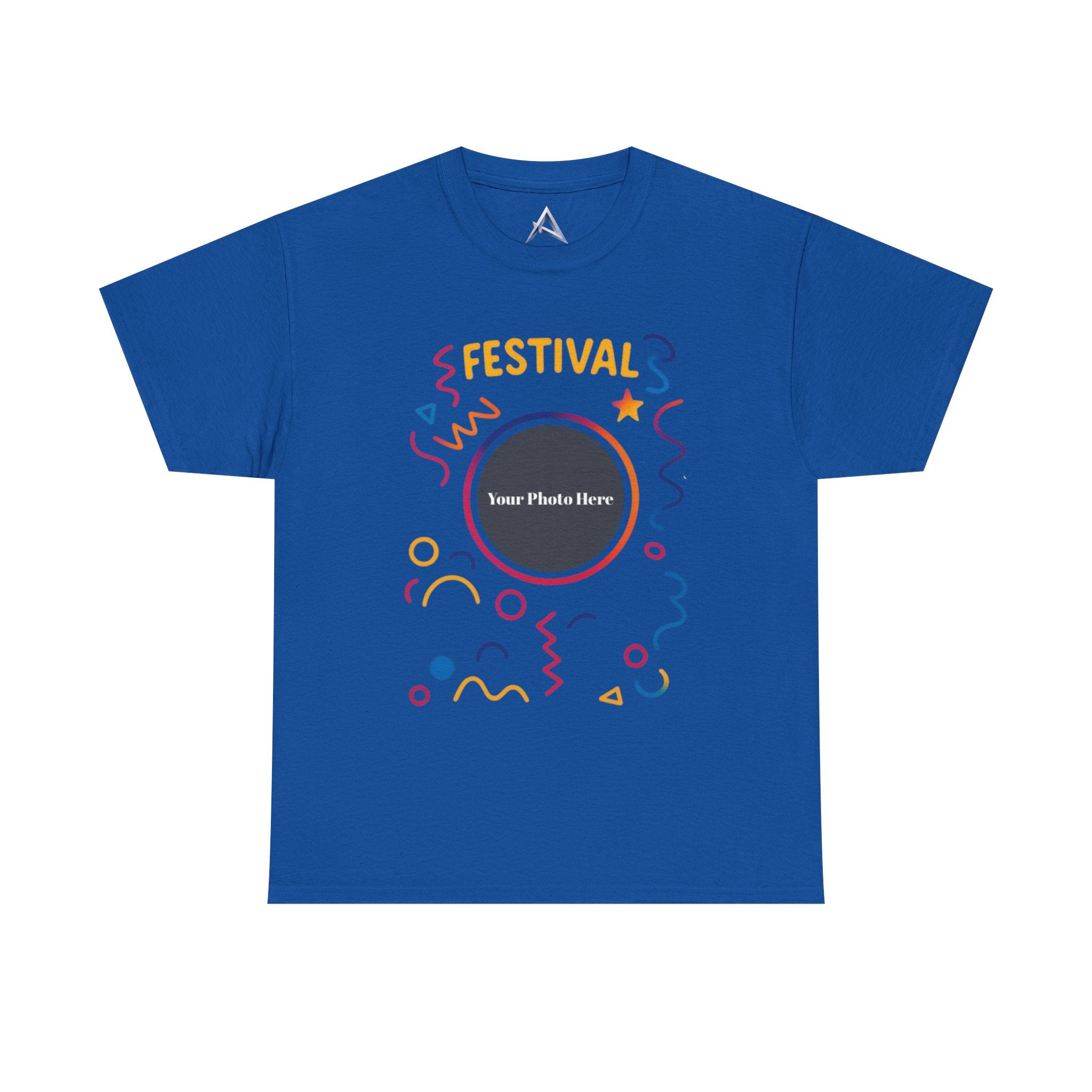 Festival Custom Photo Heavy Cotton Tee