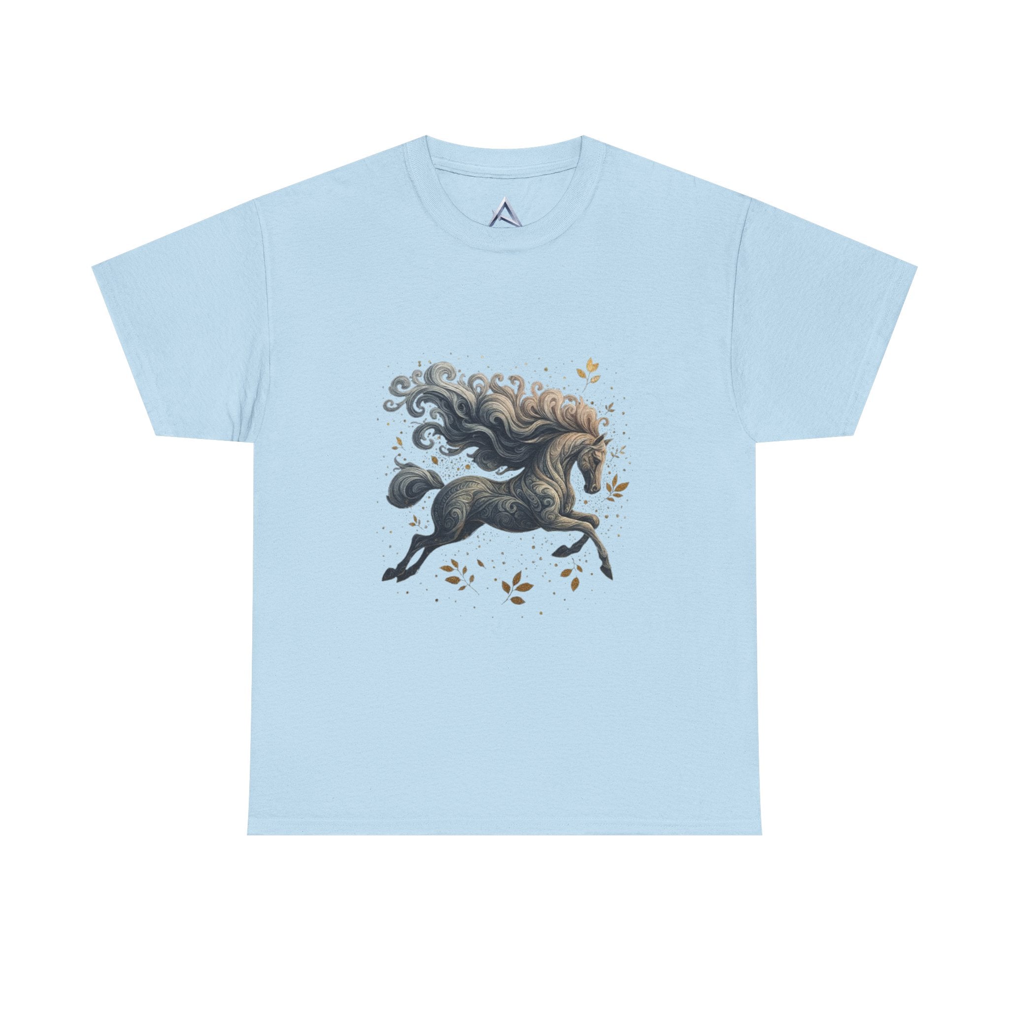 Majestic Horse Graphic Heavy Cotton Tee