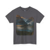 Nature-Inspired Unisex Heavy Cotton Tee, Outdoor, Adventure, Casual Wear, Gift for Nature Lovers, Hiking Merchandise