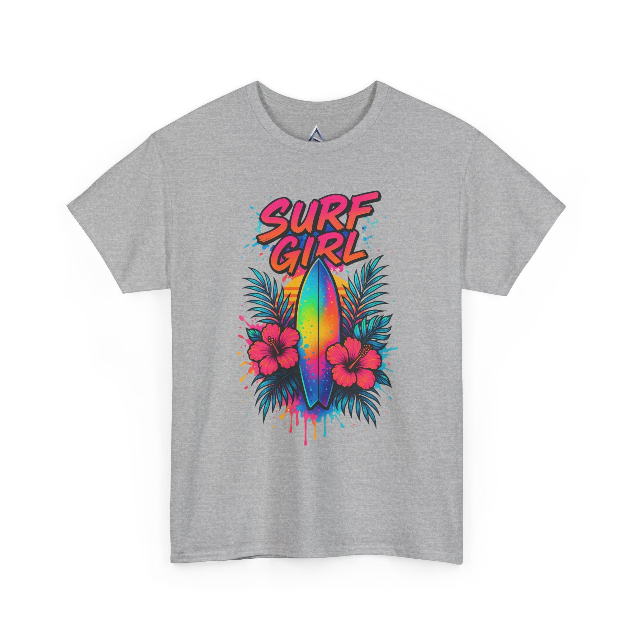 Surf Girl Vintage Heavy Cotton Tee