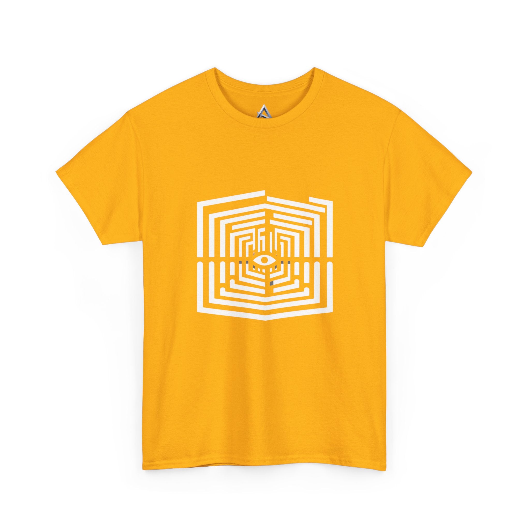 Geometric Maze Heavy Cotton Tee