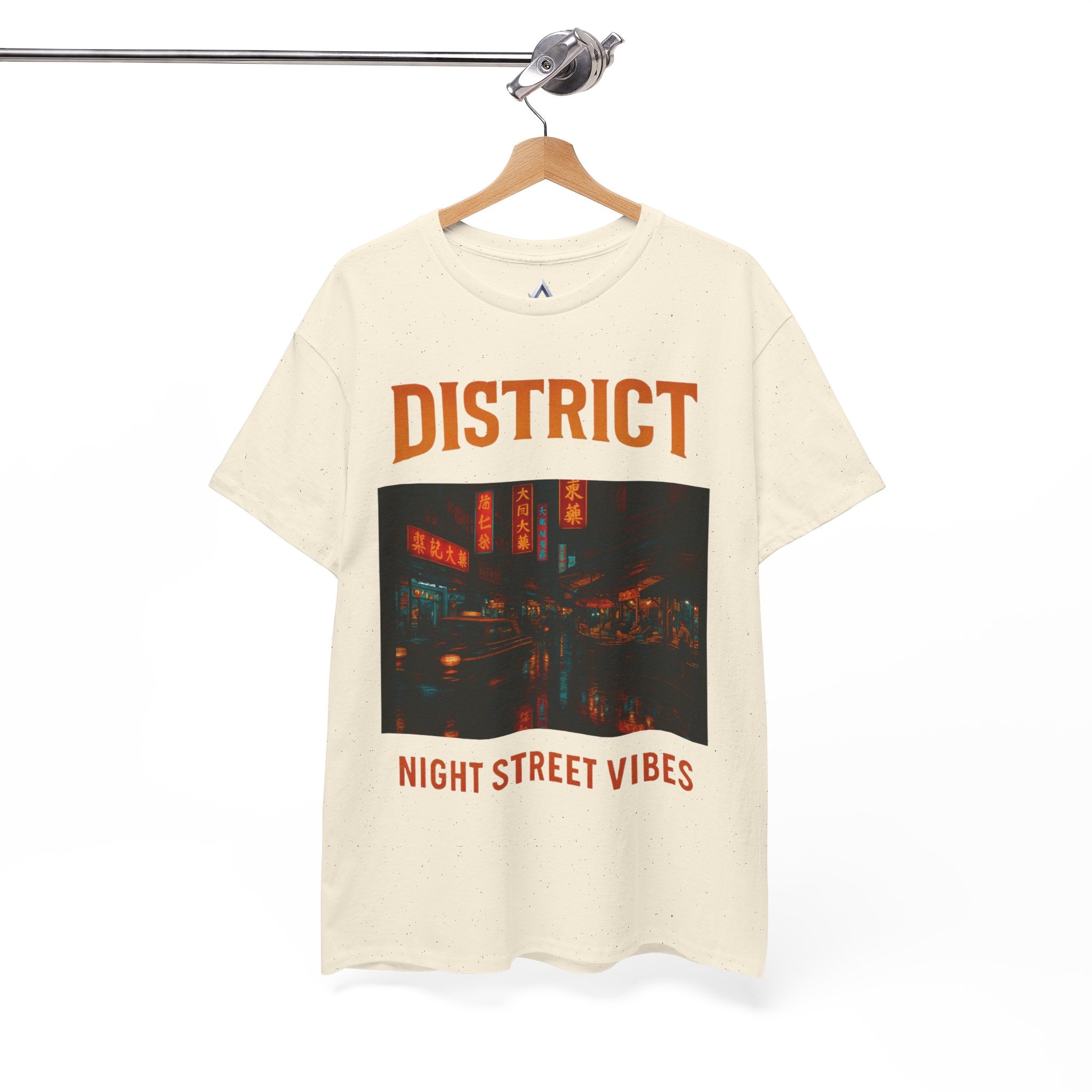 District Night Street Vibes Unisex Heavy Cotton Tee
