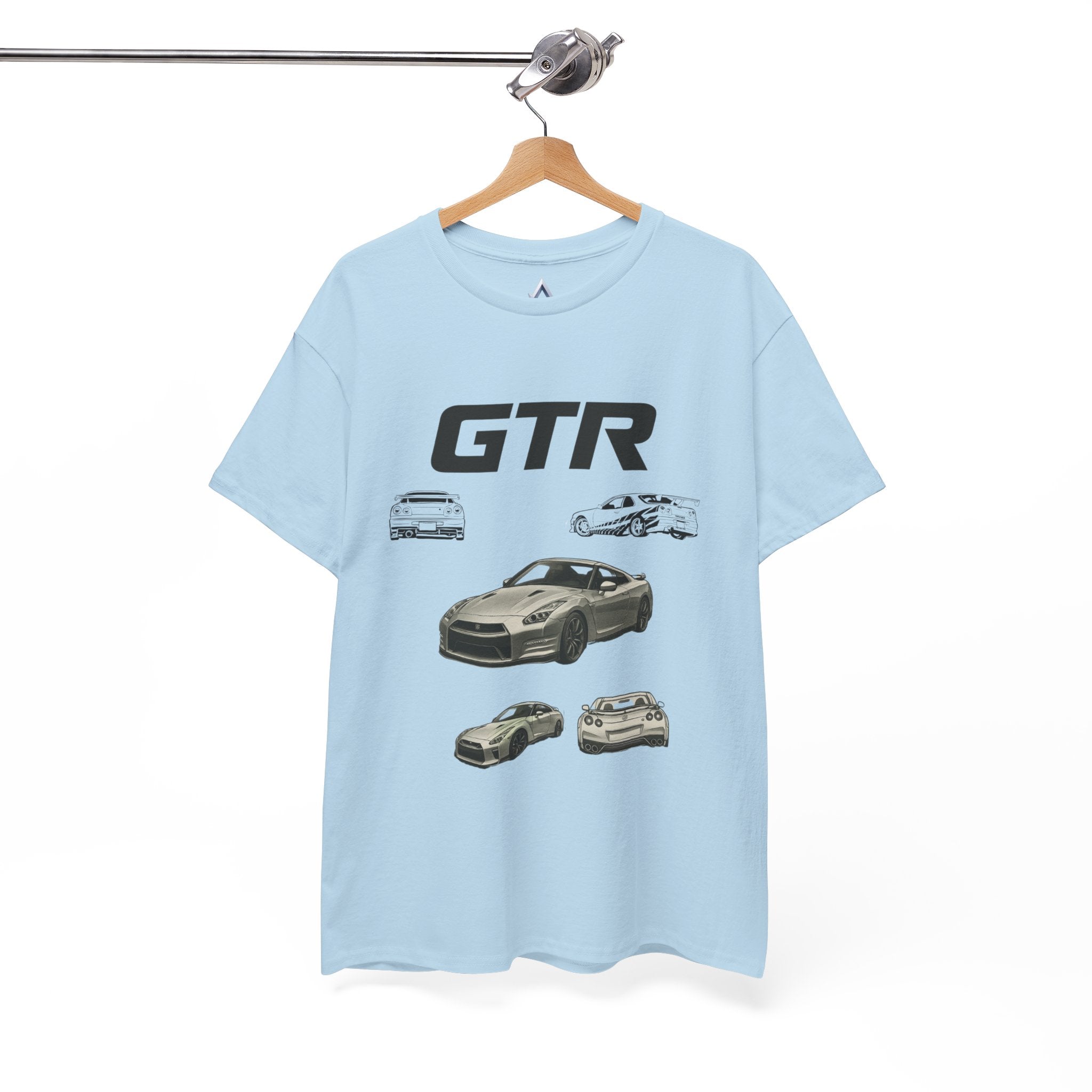 GTR Car Enthusiast Graphic Heavy Cotton Tee