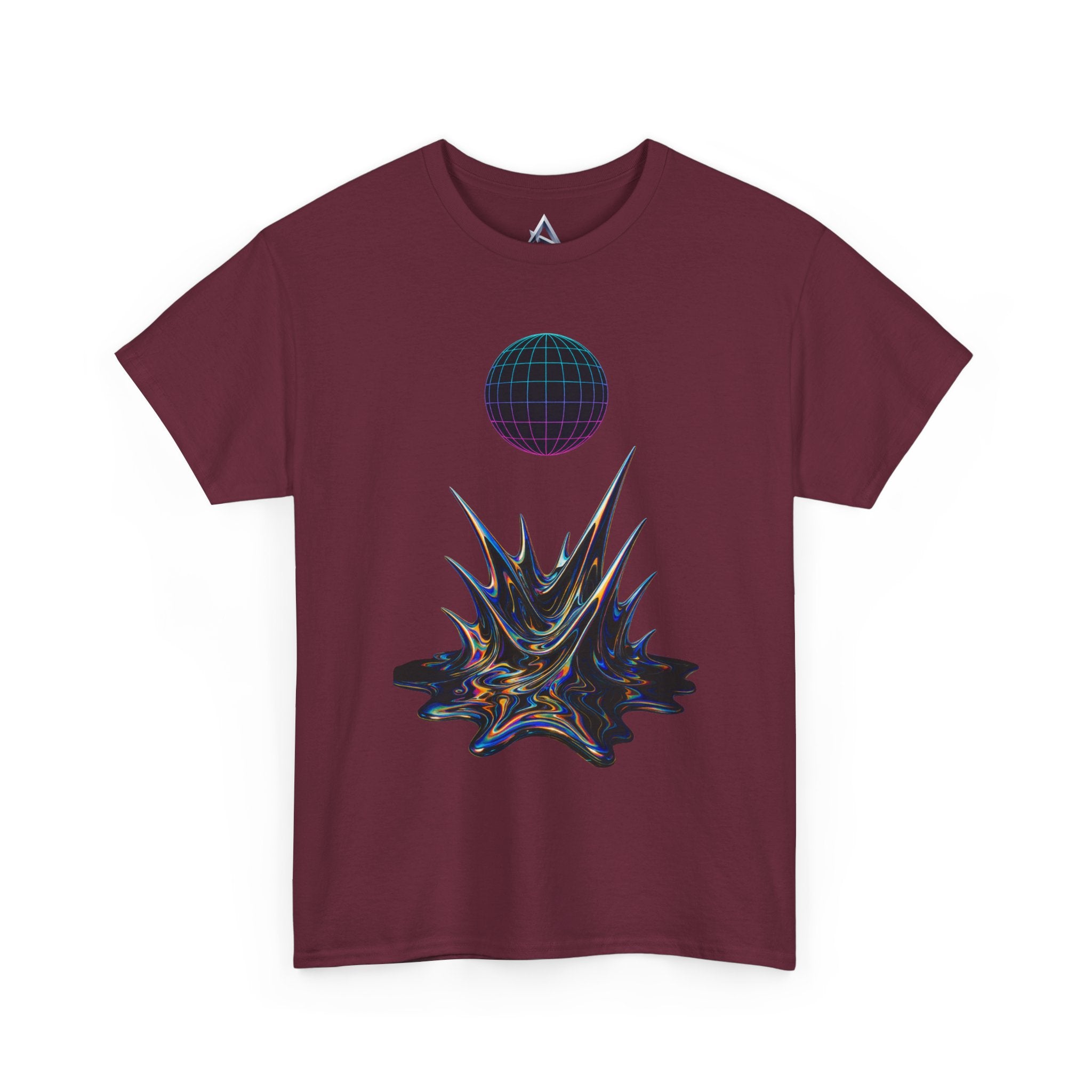 Cosmic Graphic Art Unisex Heavy Cotton Tee