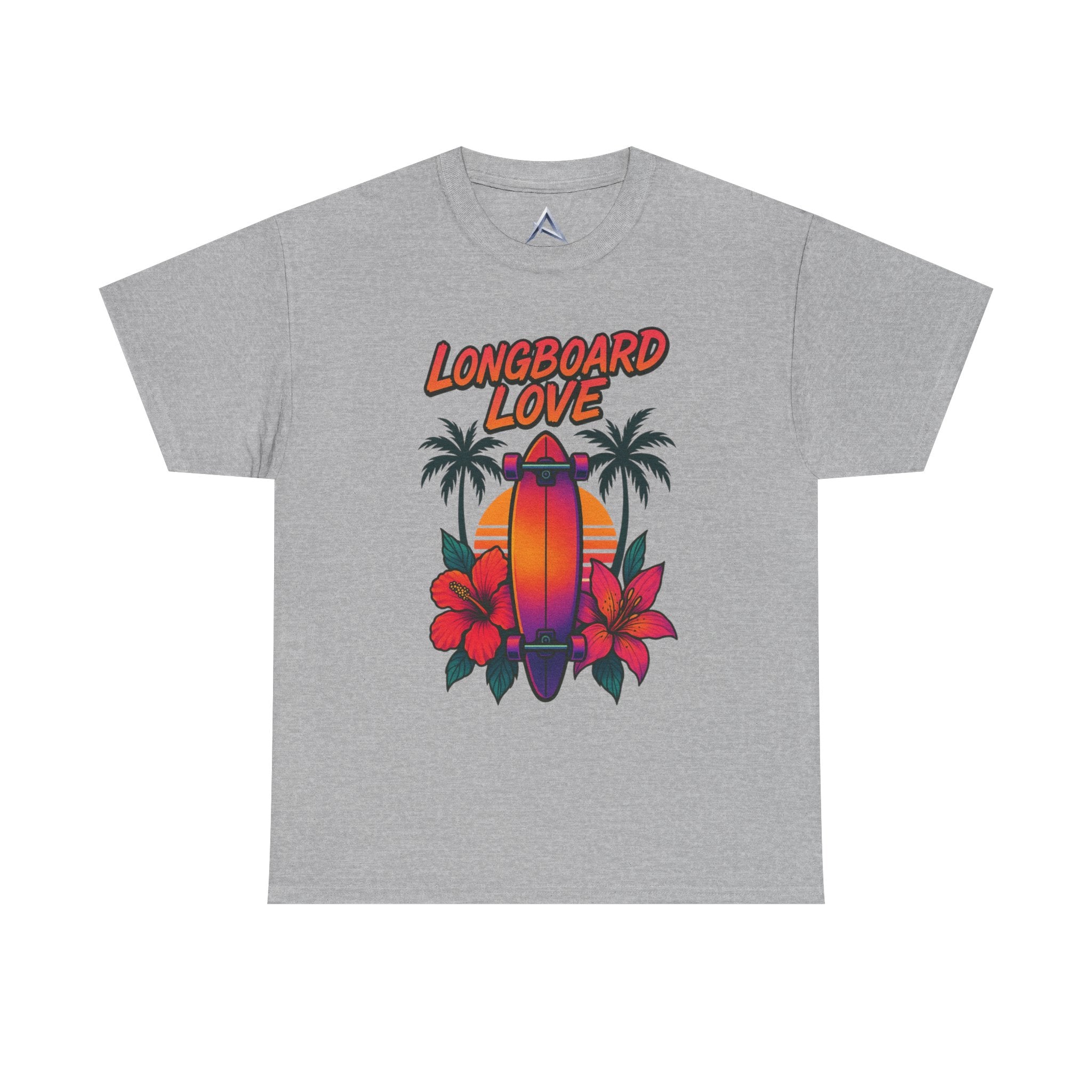 Longboard Love Unisex Heavy Cotton Tee