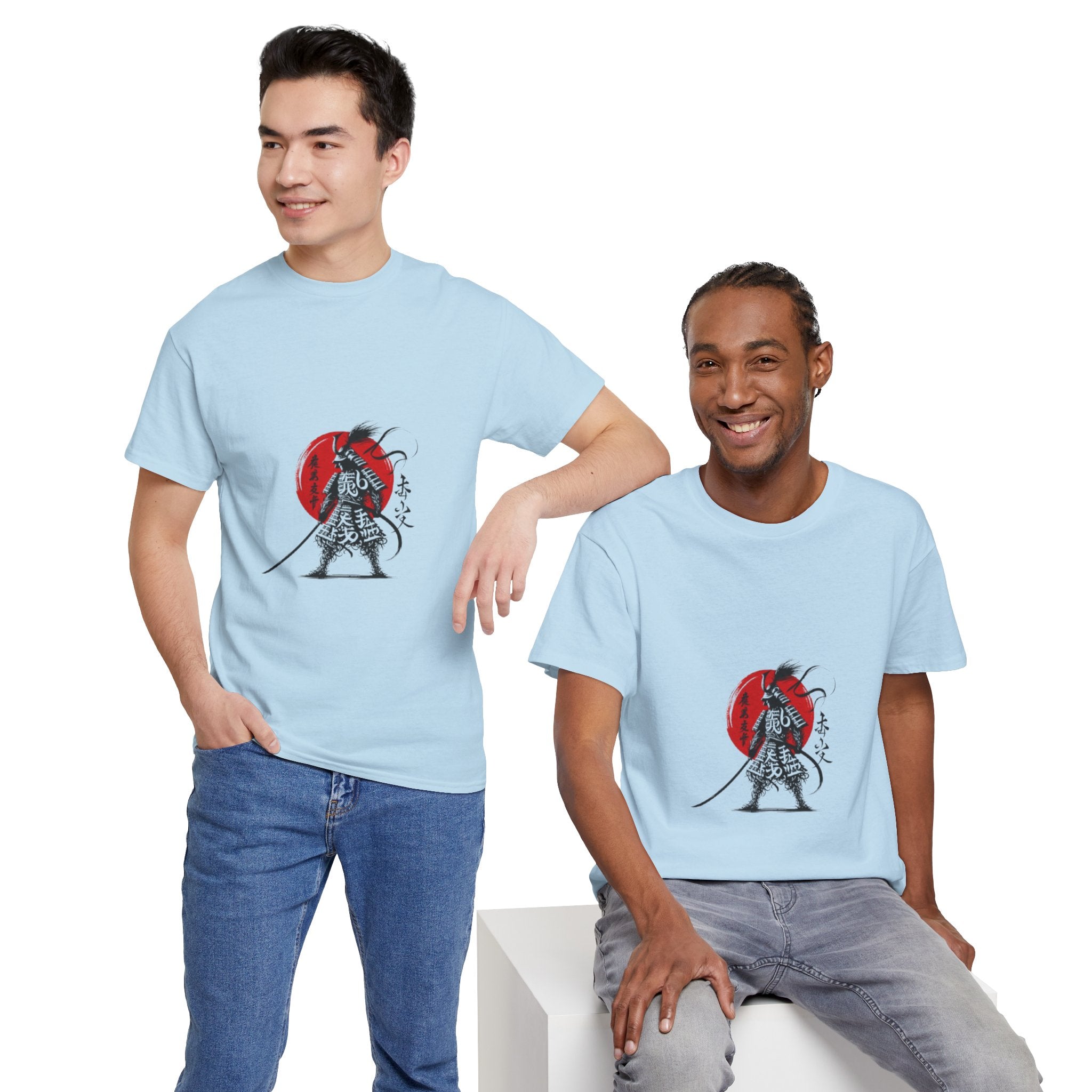 Samurai Japanese Unisex Heavy Cotton Tee