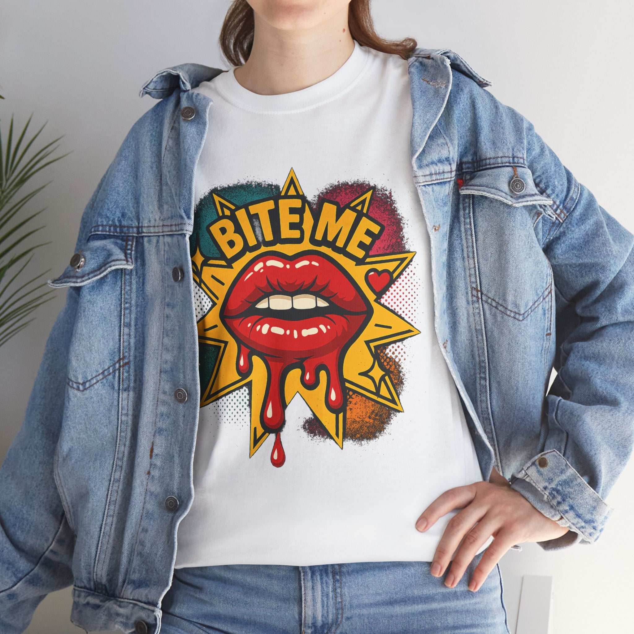 Bite Me Unisex Heavy Cotton Tee