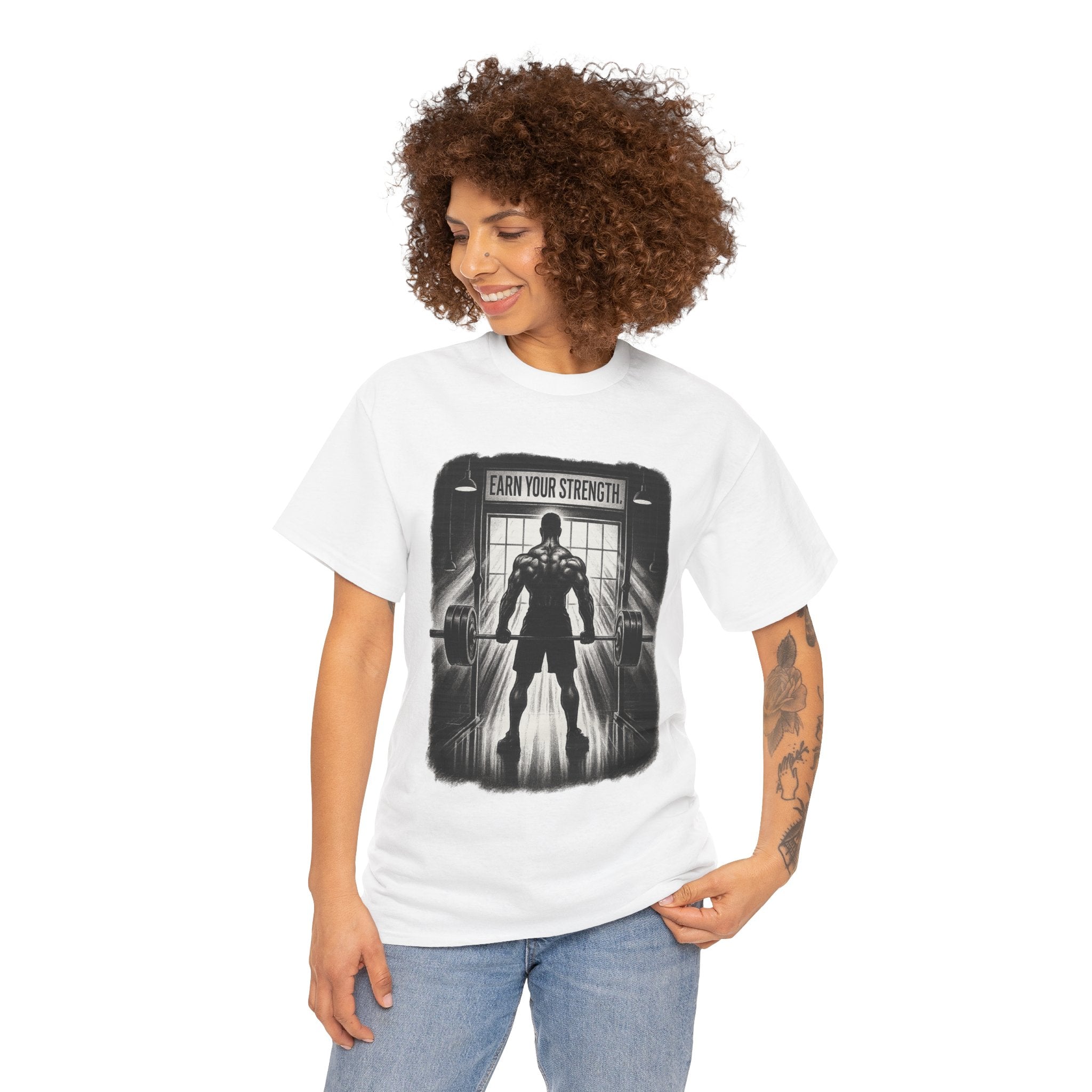 Strength Motivation Unisex Heavy Cotton Tee