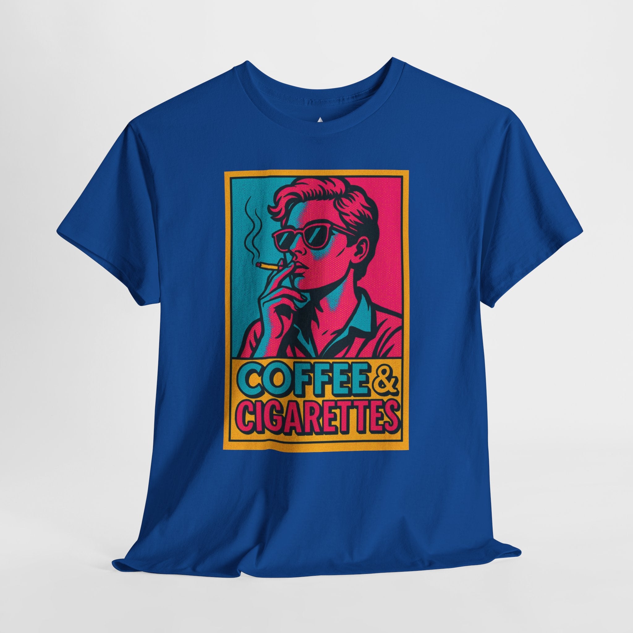 Coffee & Cigarettes Vintage Unisex Heavy Cotton Tee